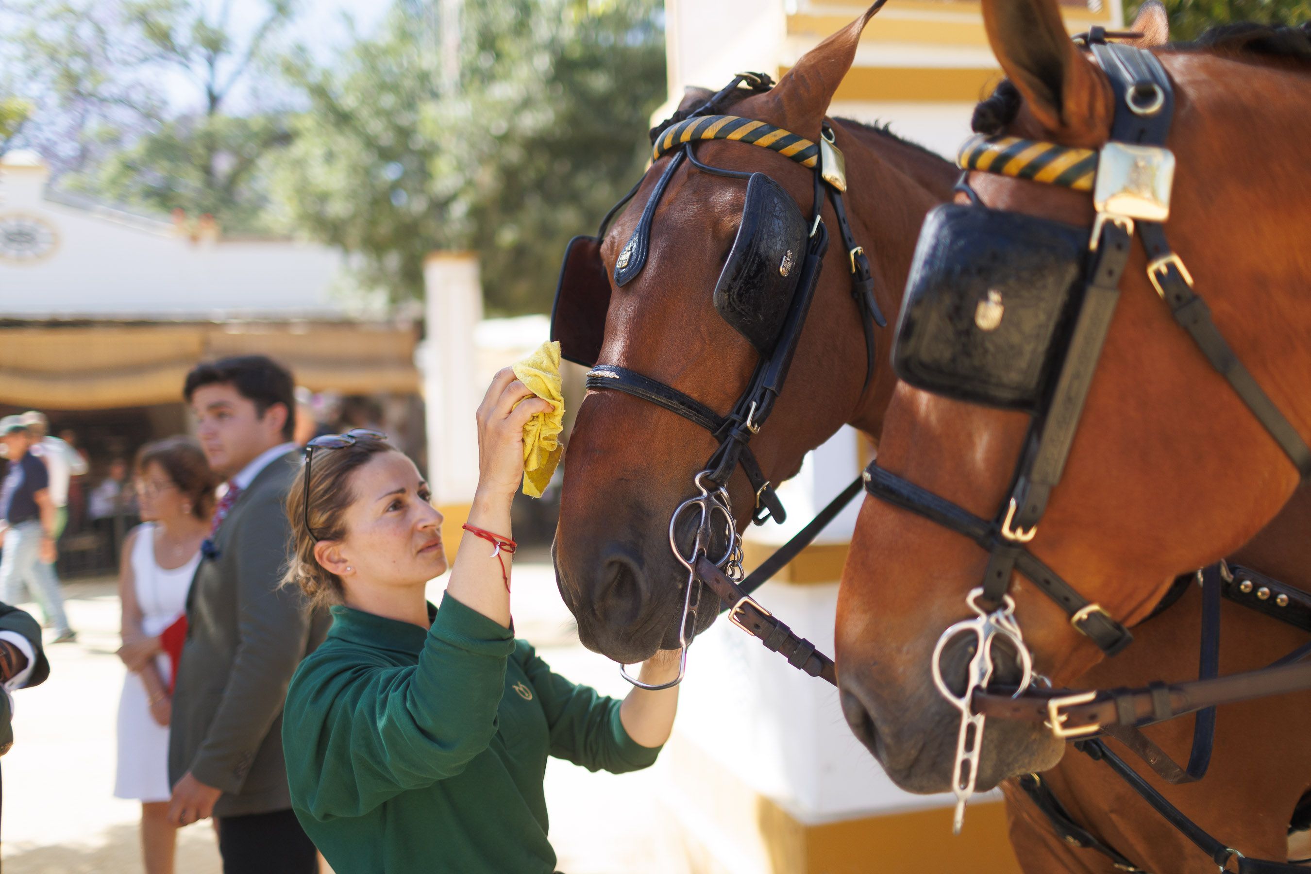 El sábado de la Feria de Jerez, en imágenes.