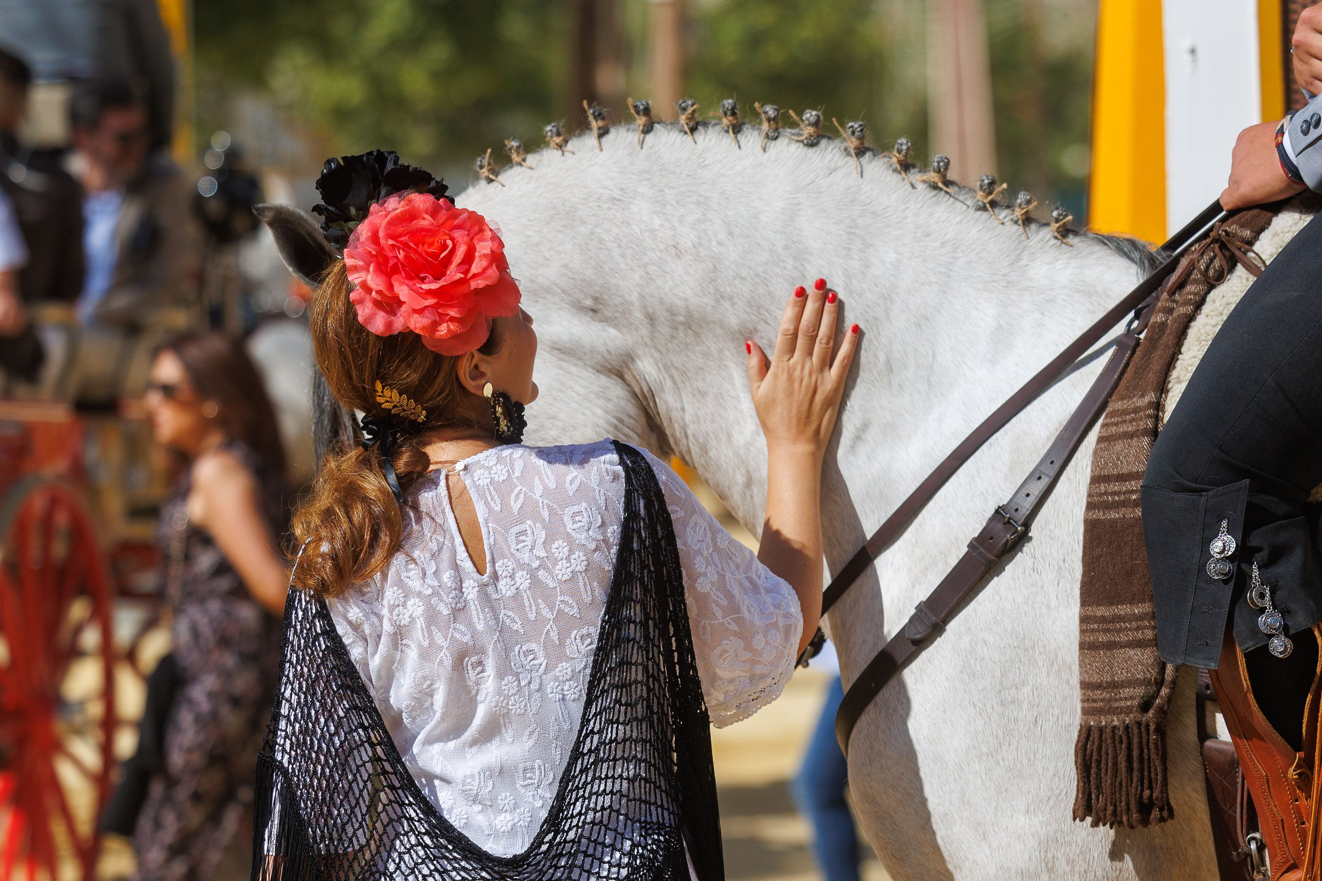 El sábado de la Feria de Jerez, en imágenes.