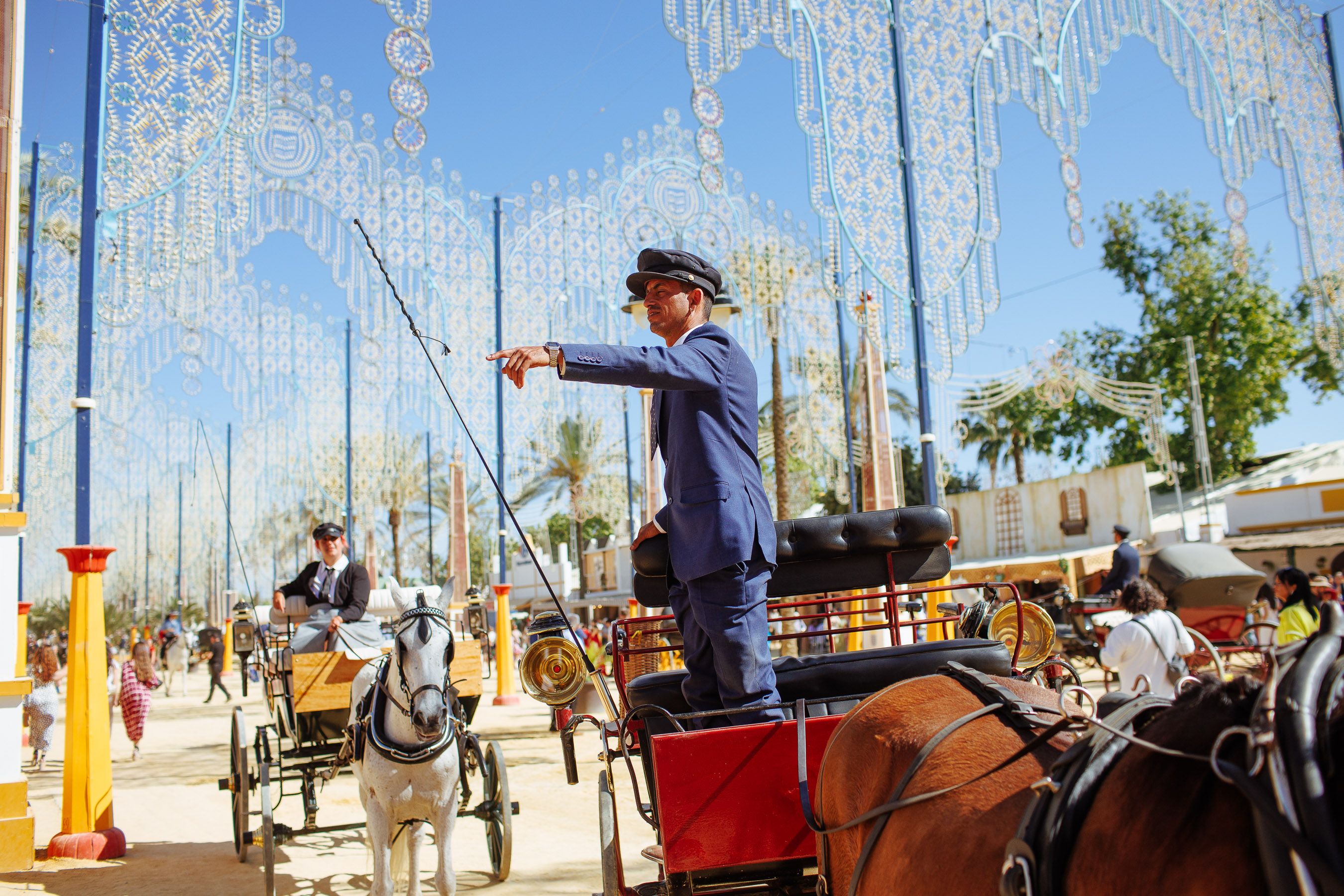 El sábado de la Feria de Jerez, en imágenes.