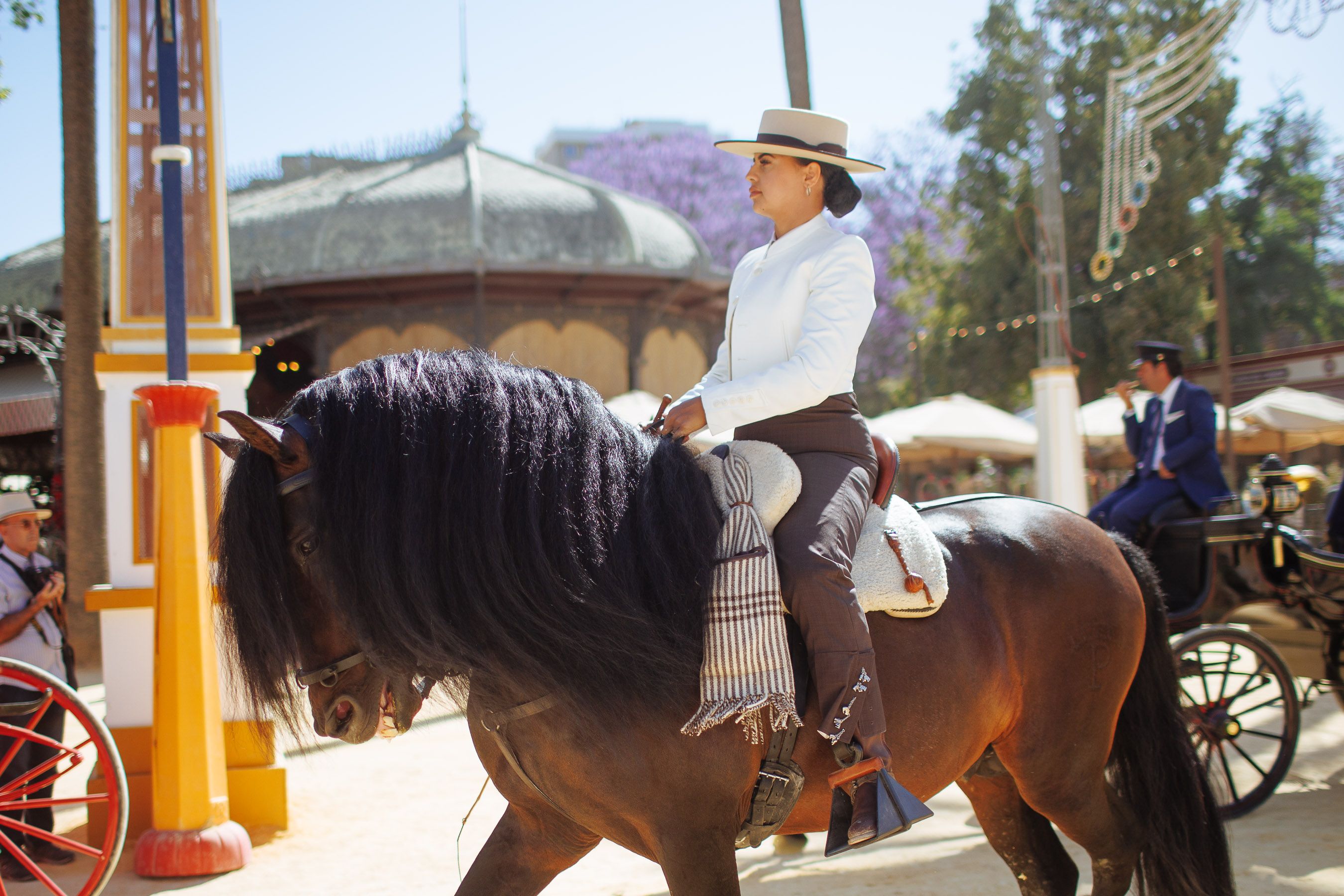 El sábado de la Feria de Jerez, en imágenes.