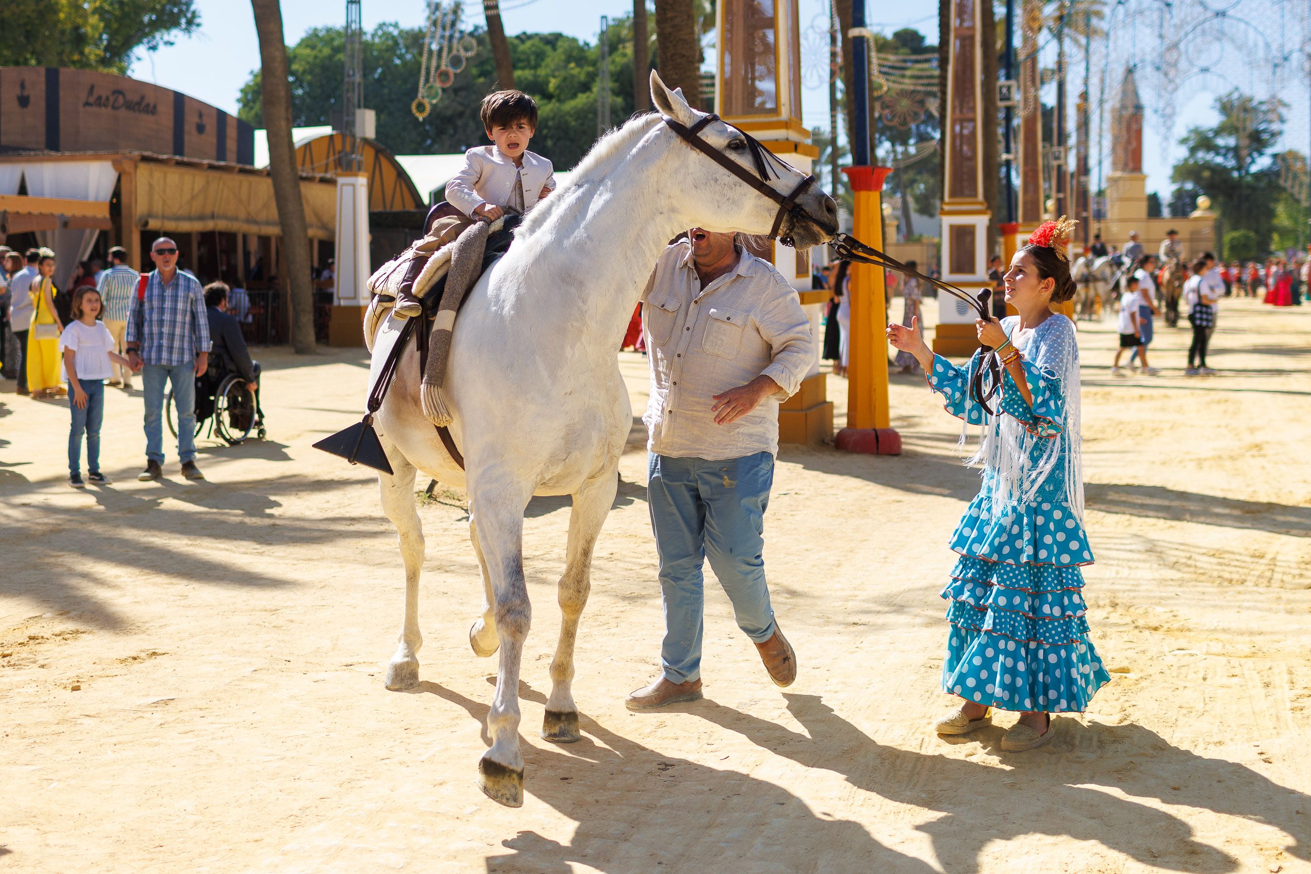 El sábado de la Feria de Jerez, en imágenes.