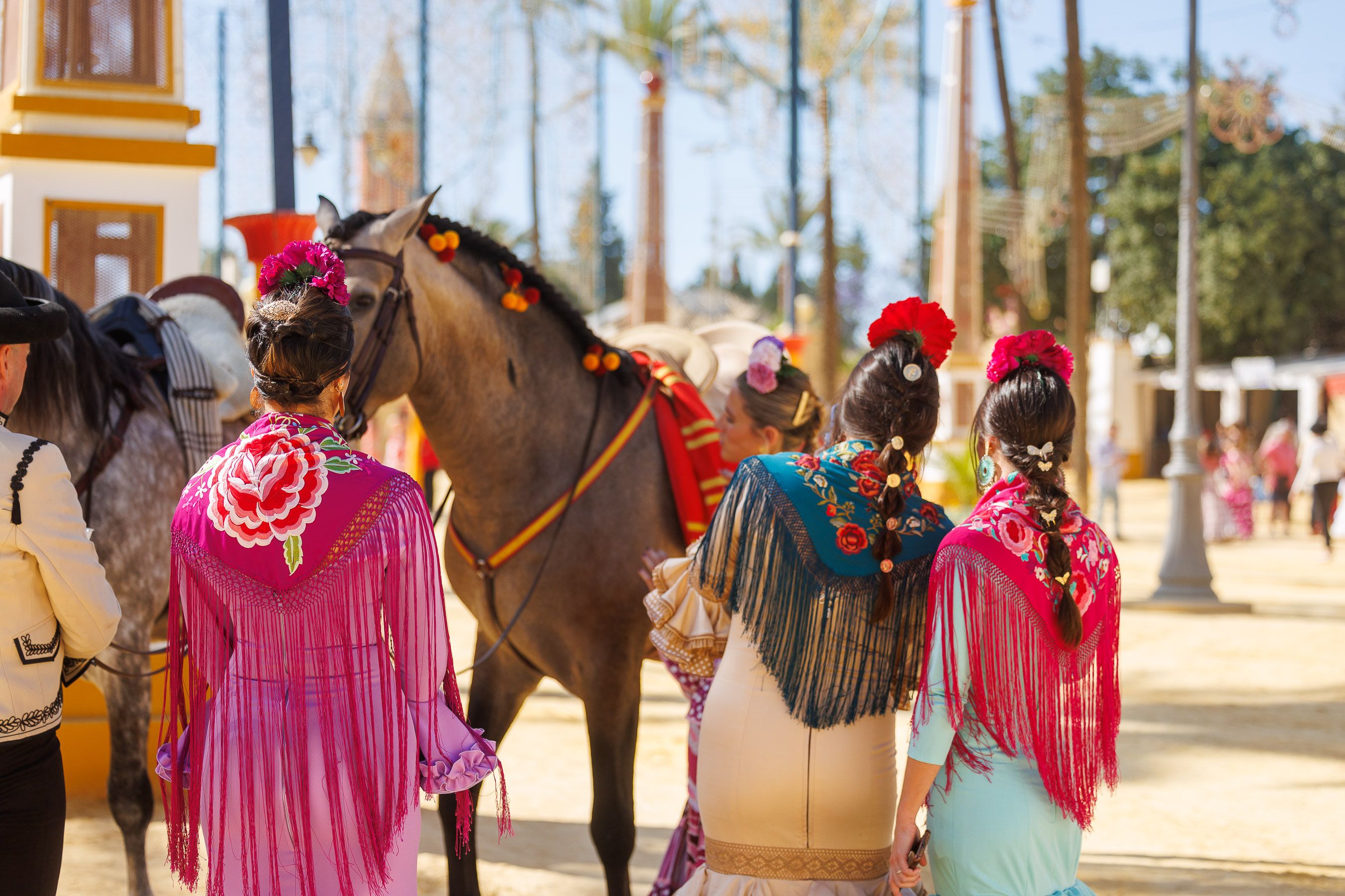 El sábado de la Feria de Jerez, en imágenes.