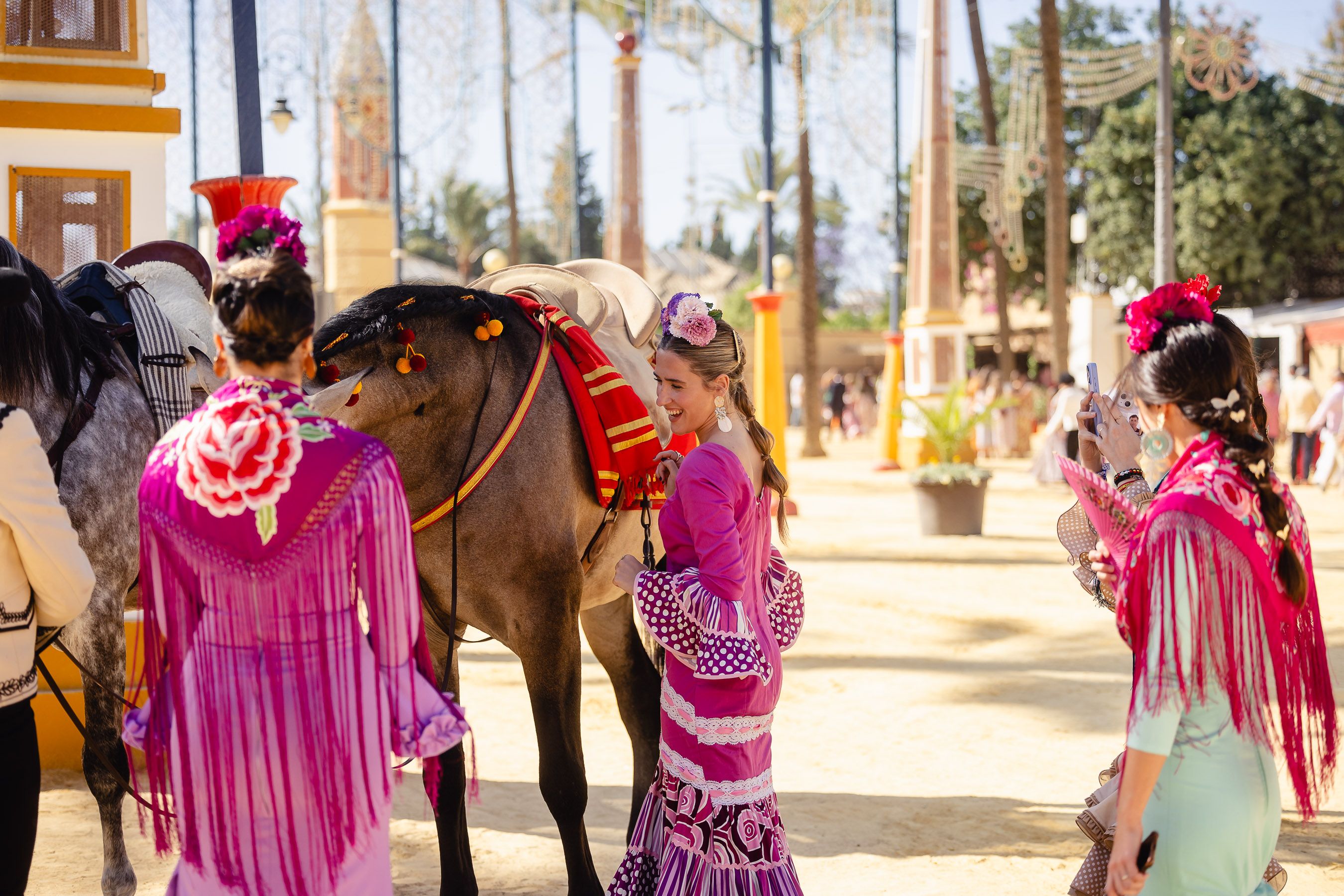 El sábado de la Feria de Jerez, en imágenes.
