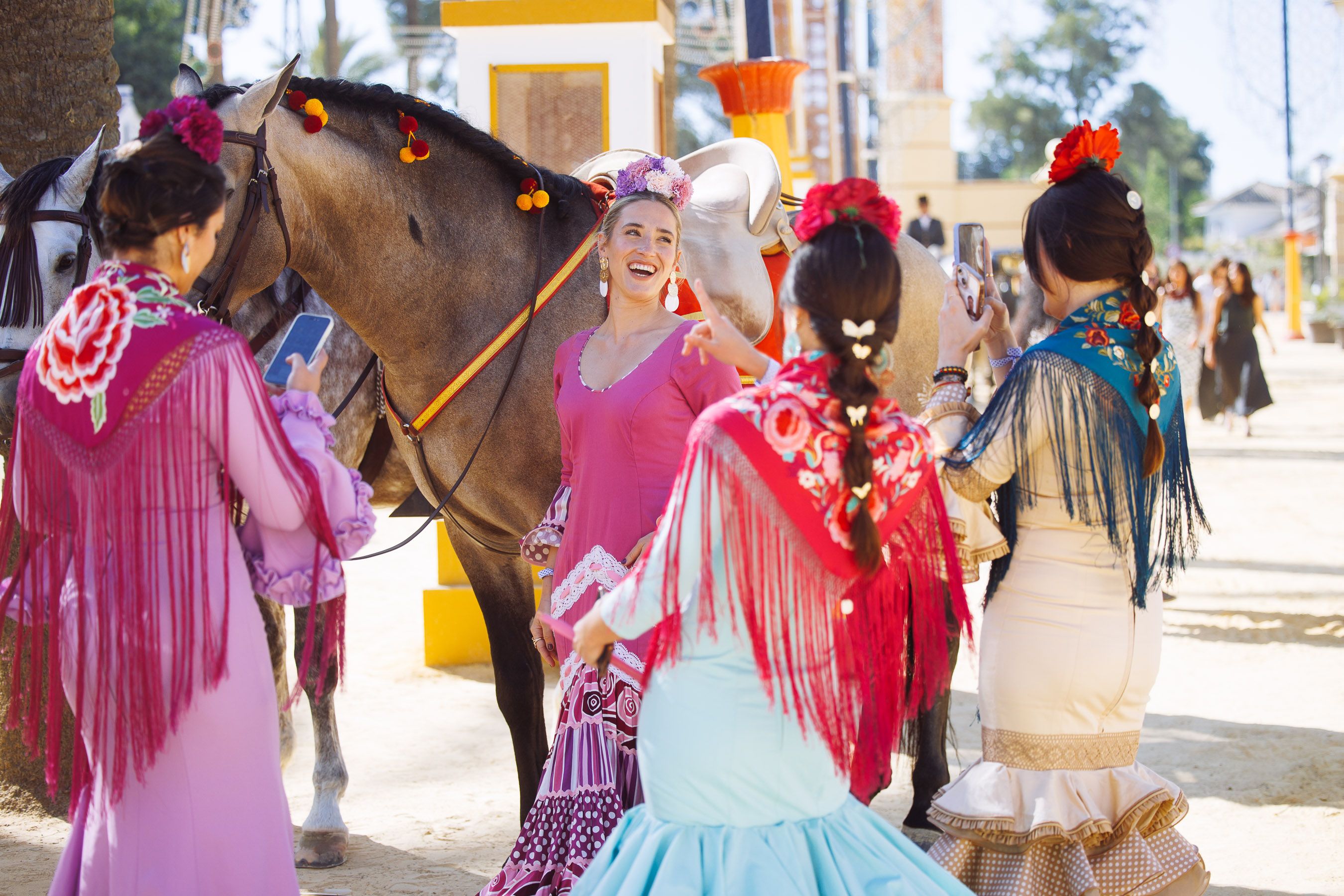 El sábado de la Feria de Jerez, en imágenes.