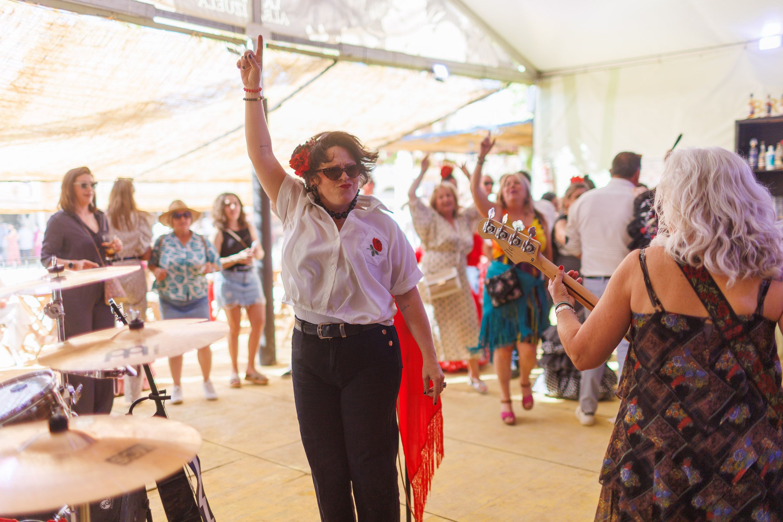 El sábado de la Feria de Jerez, en imágenes.
