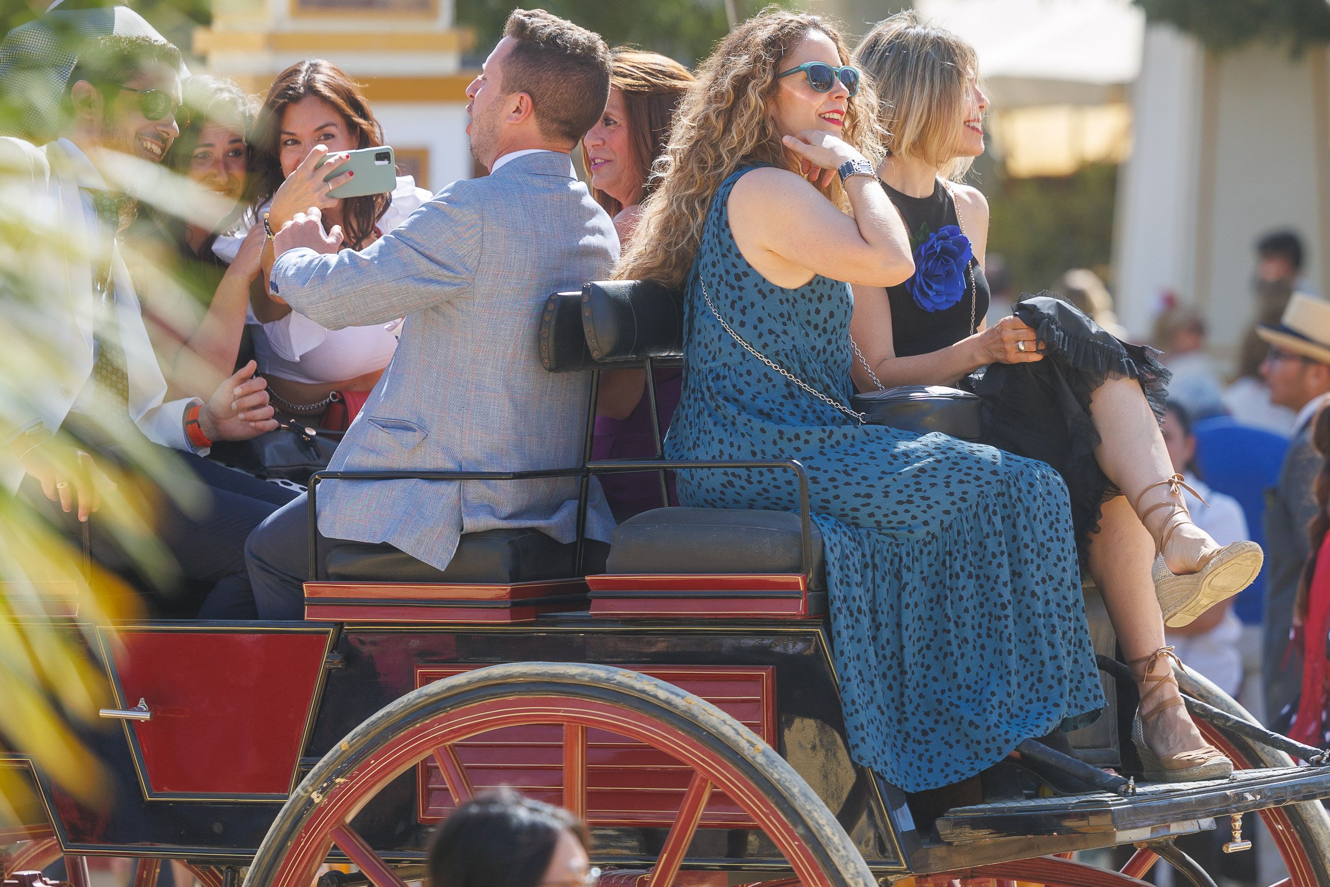 El sábado de la Feria de Jerez, en imágenes.