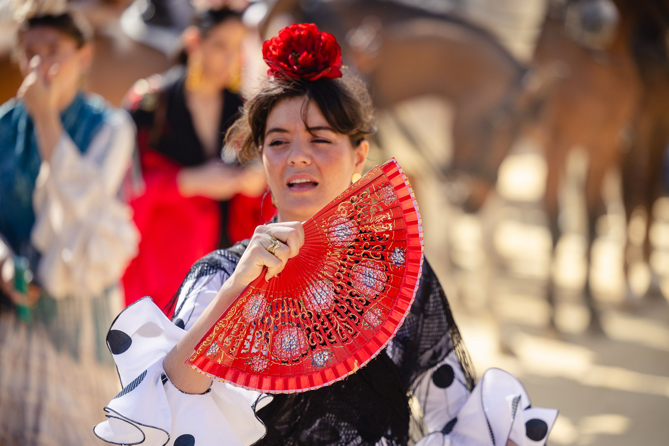 El sábado de la Feria de Jerez, en imágenes.