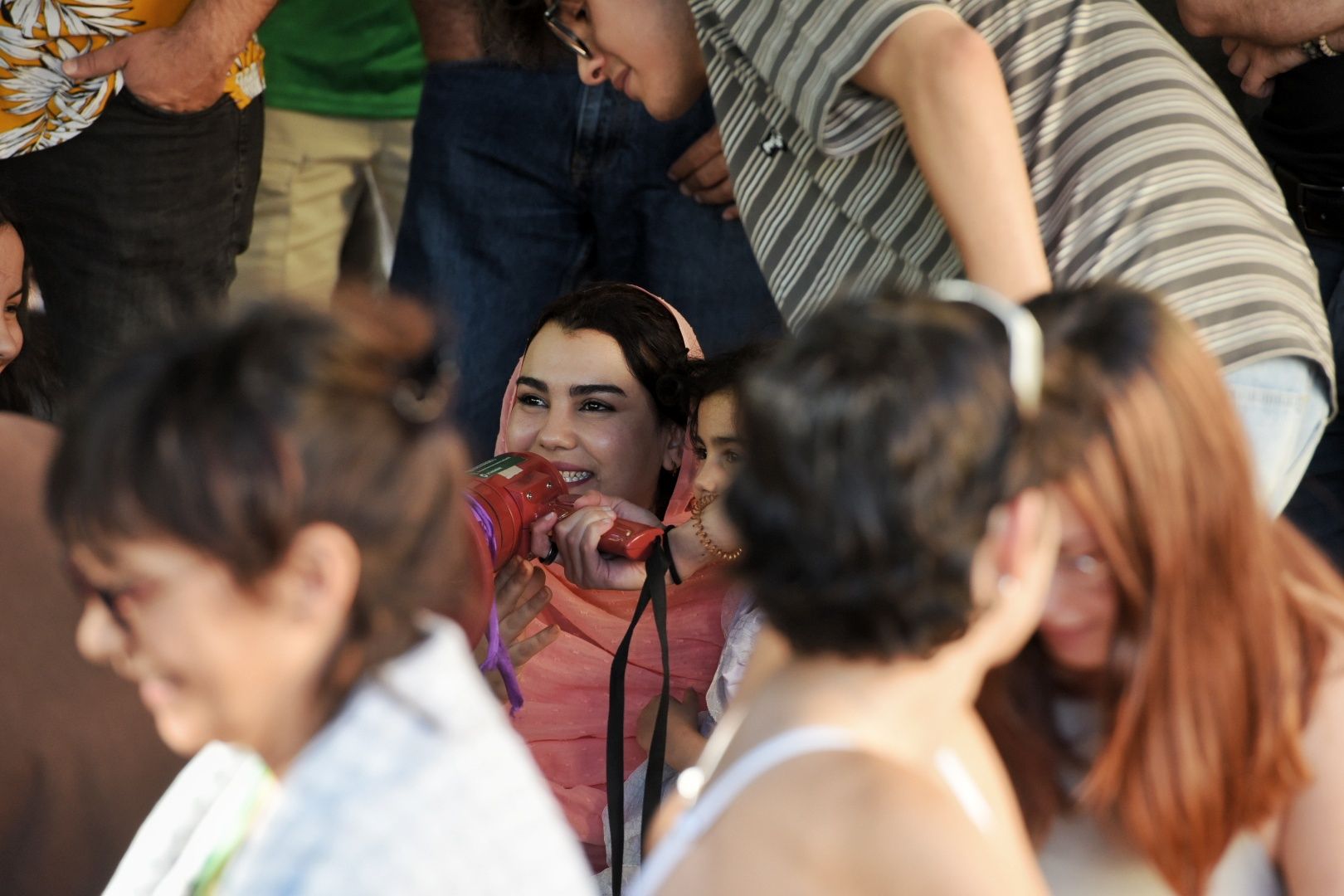 La acampada por Palestina en la Universidad de Sevilla, en imágenes.