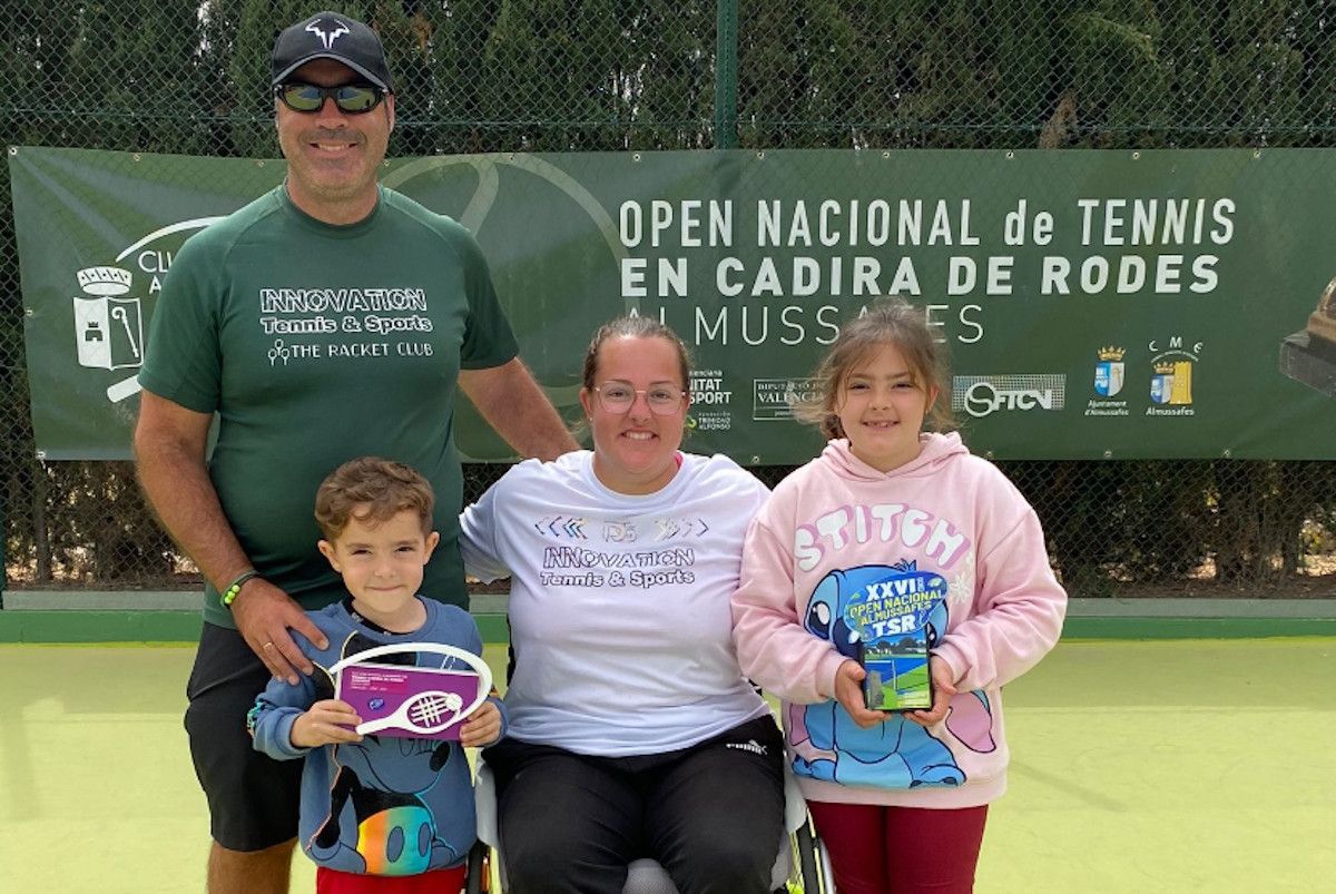 La jerezana Laura Sambruno, campeona de tenis en silla de ruedas. La jerezana Laura Sambruno, campeona de tenis en silla de ruedas.