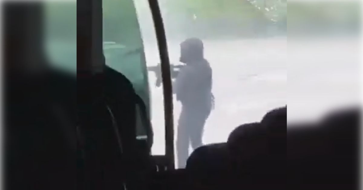 Uno de los asaltantes a un furgón blindado para rescatar a un preso.