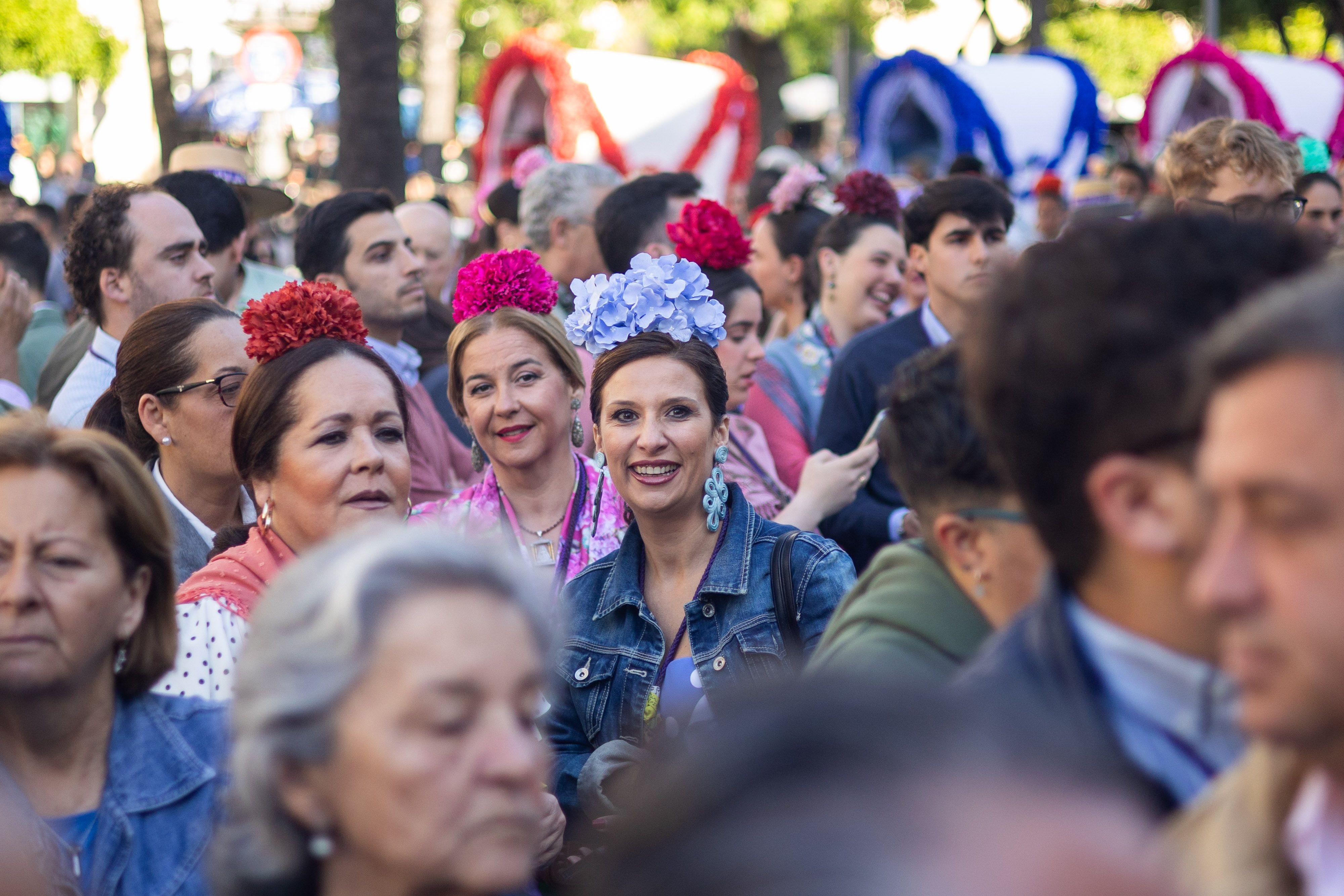Los romeros de Jerez ya caminan rumbo al Rocío