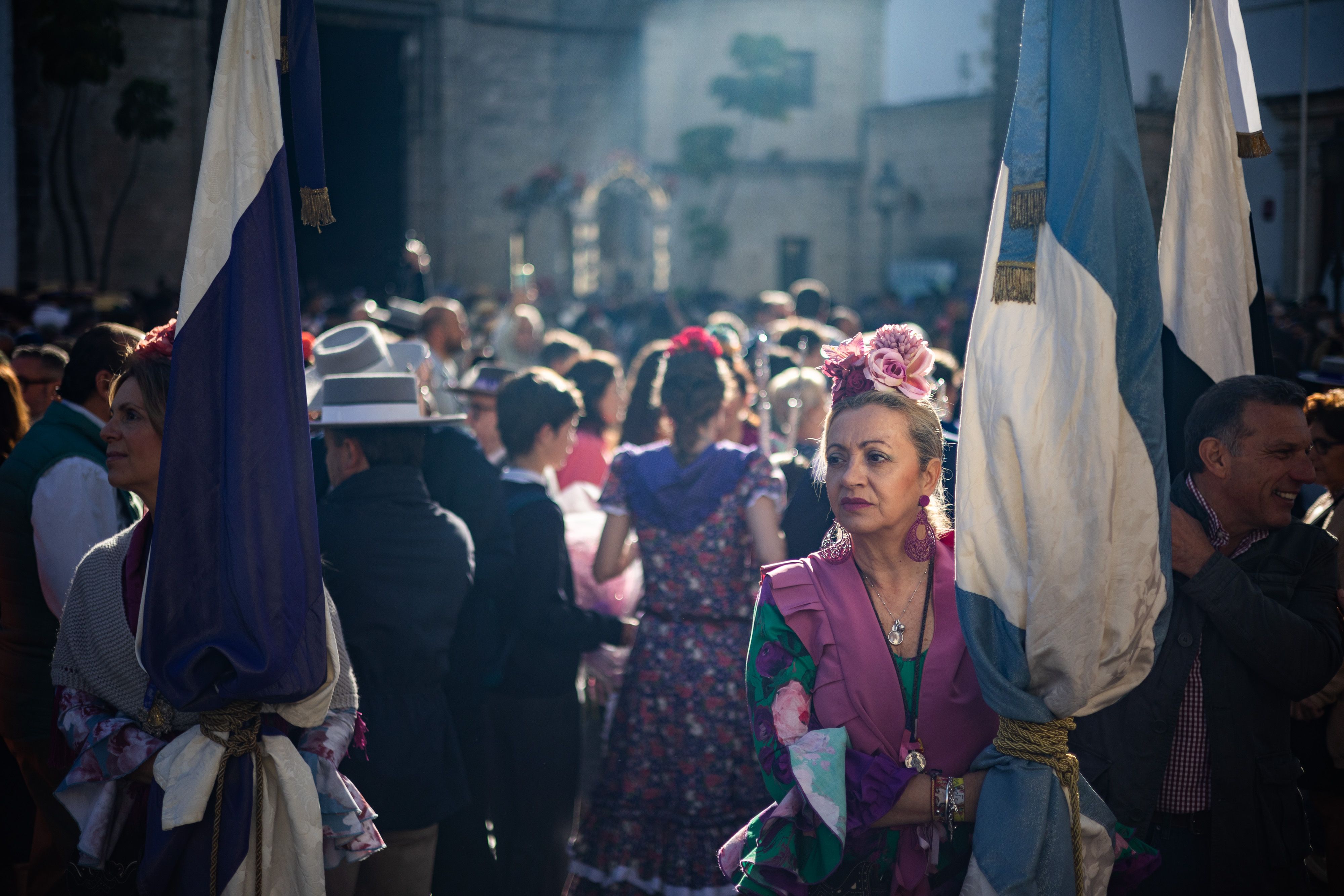 Los romeros de Jerez ya caminan rumbo al Rocío