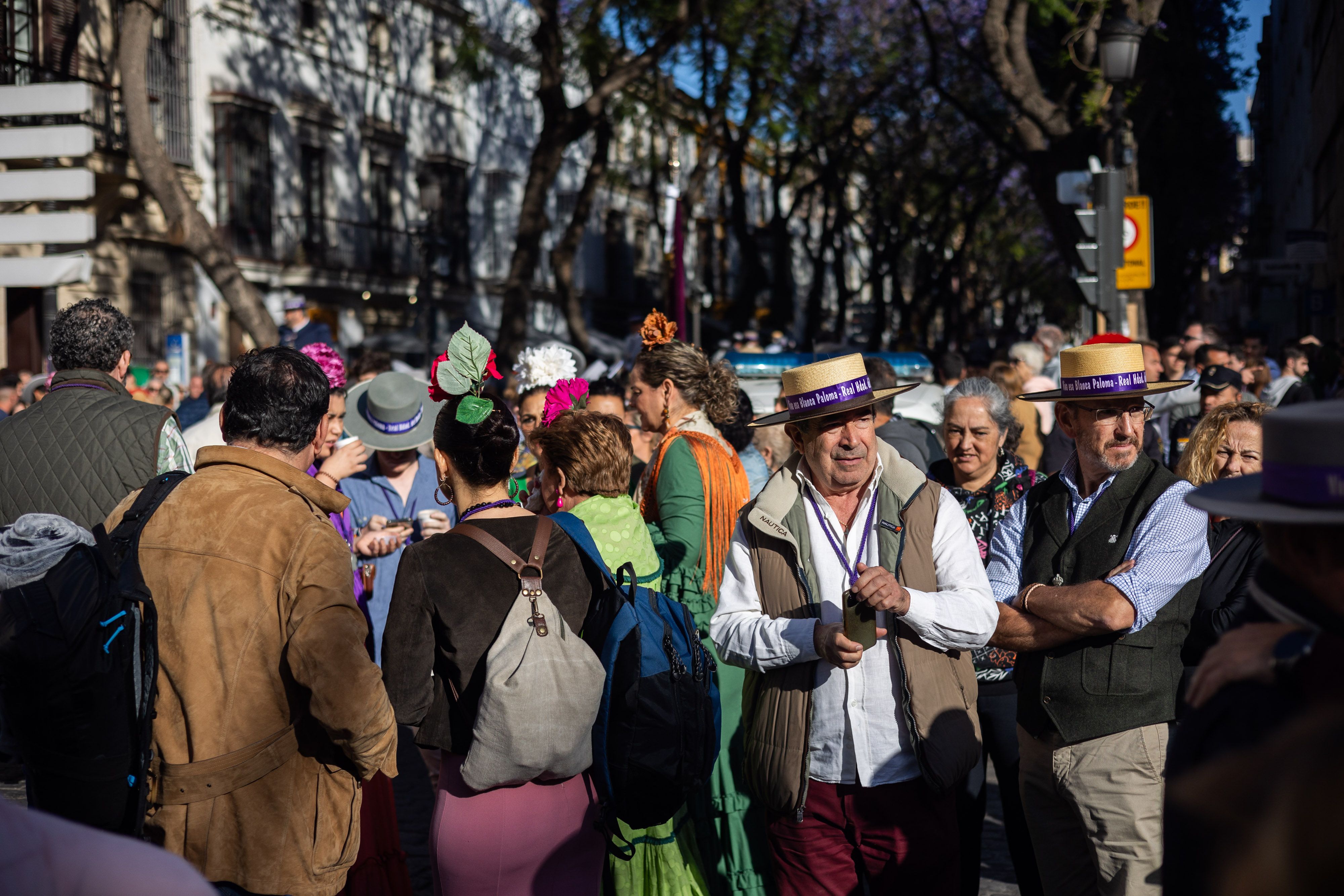 Los romeros de Jerez ya caminan rumbo al Rocío