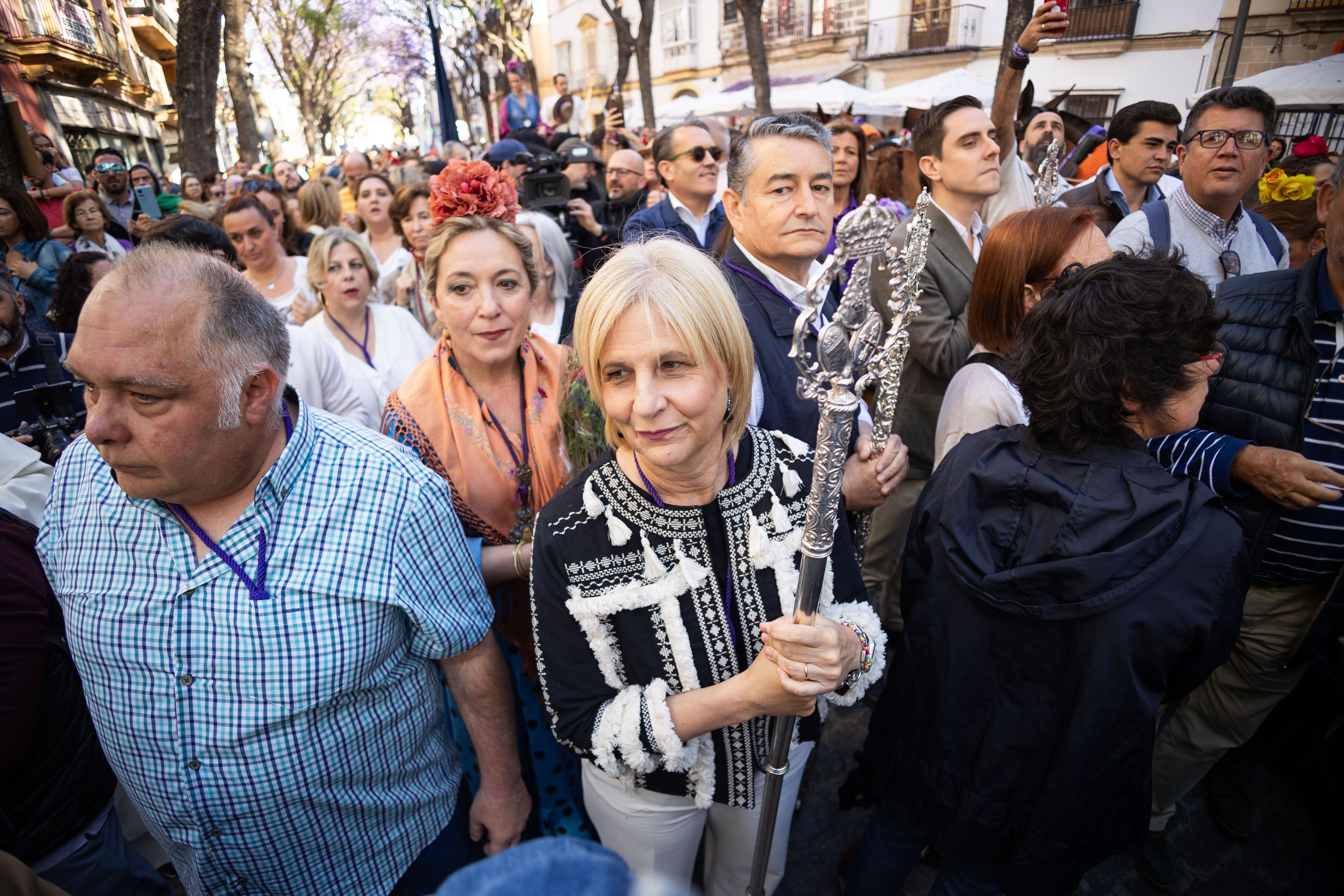 Los romeros de Jerez ya caminan rumbo al Rocío