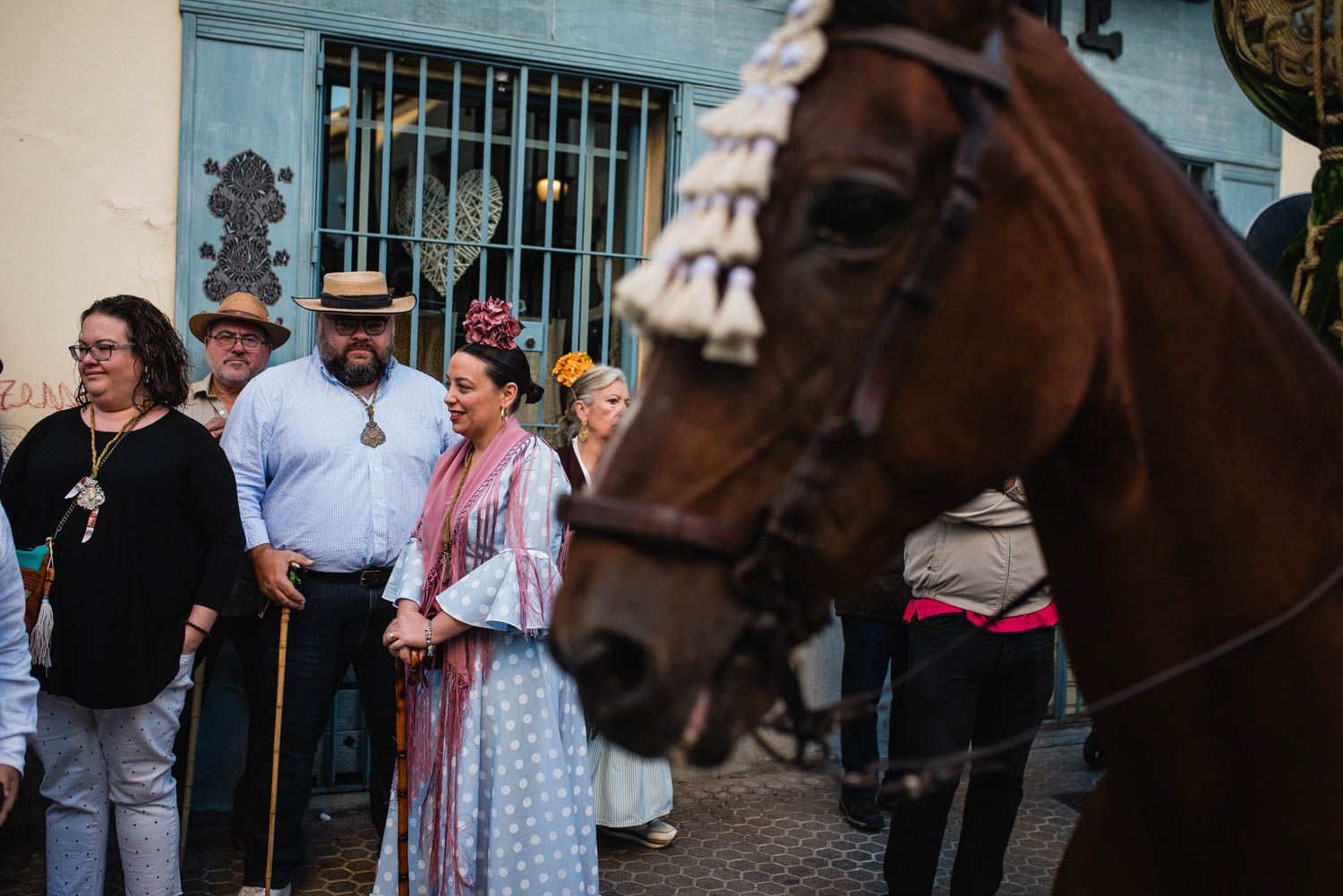 La salida de la Hermandad del Rocío de la Macarena, en imágenes