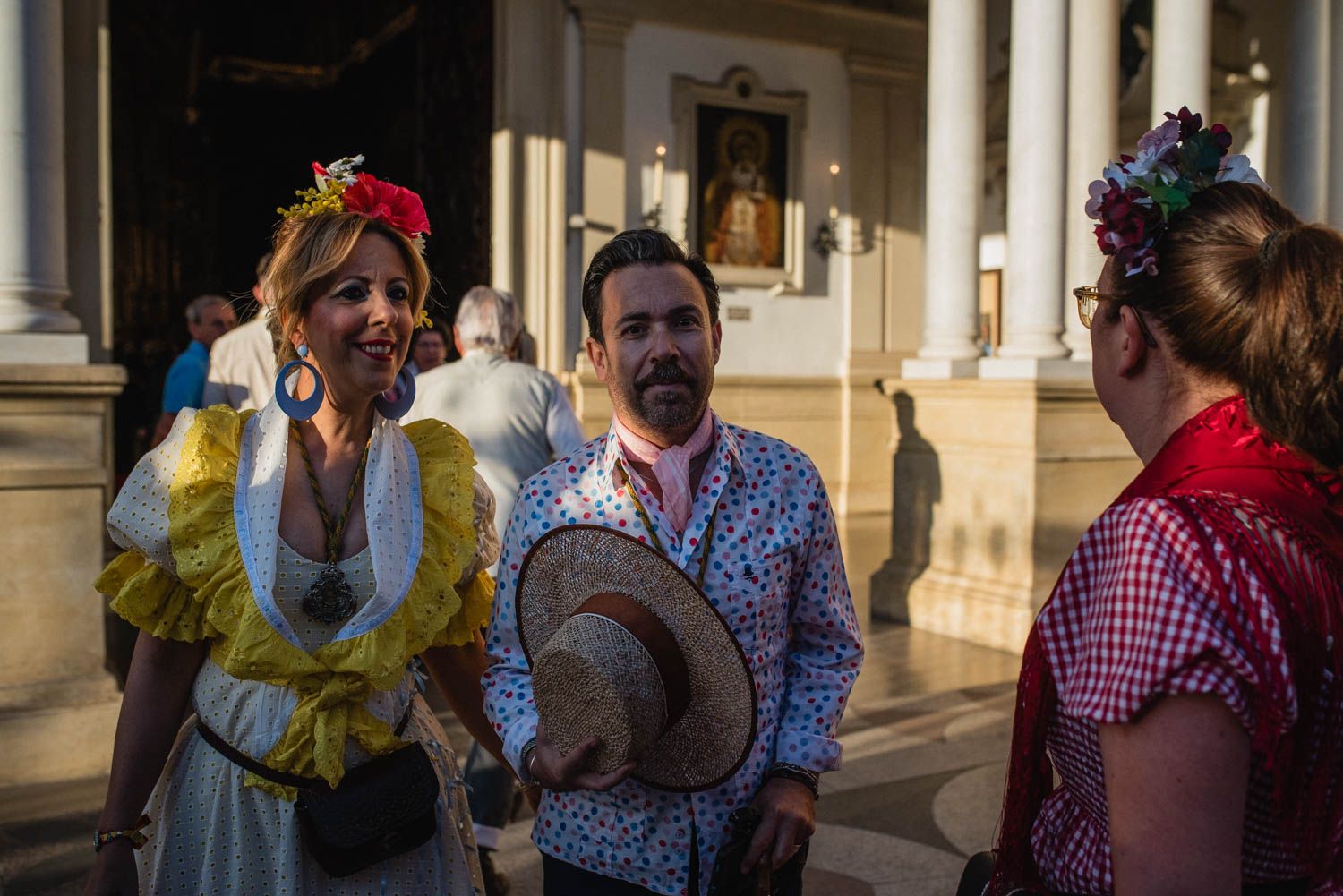 La salida de la Hermandad del Rocío de la Macarena, en imágenes