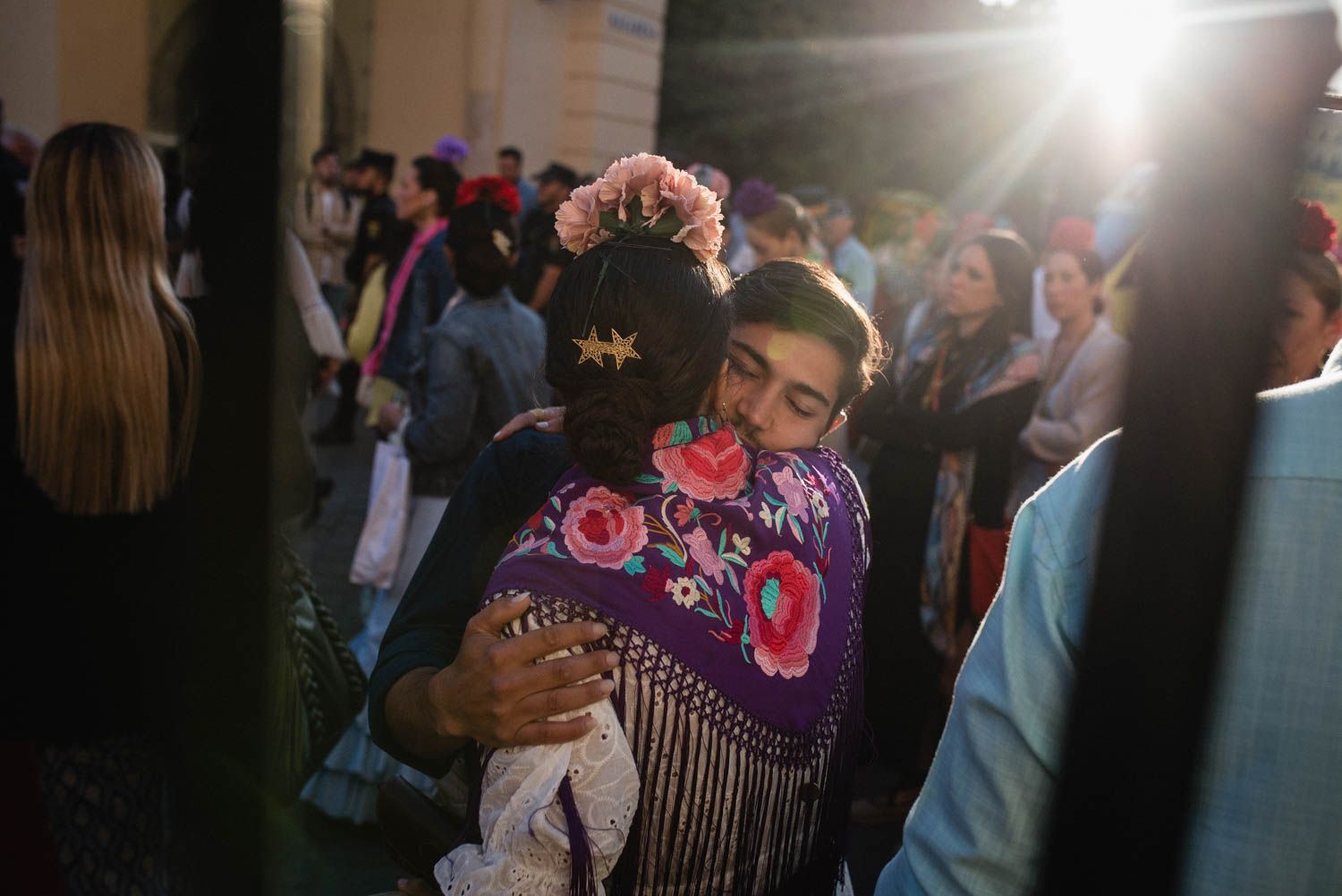La salida de la Hermandad del Rocío de la Macarena, en imágenes