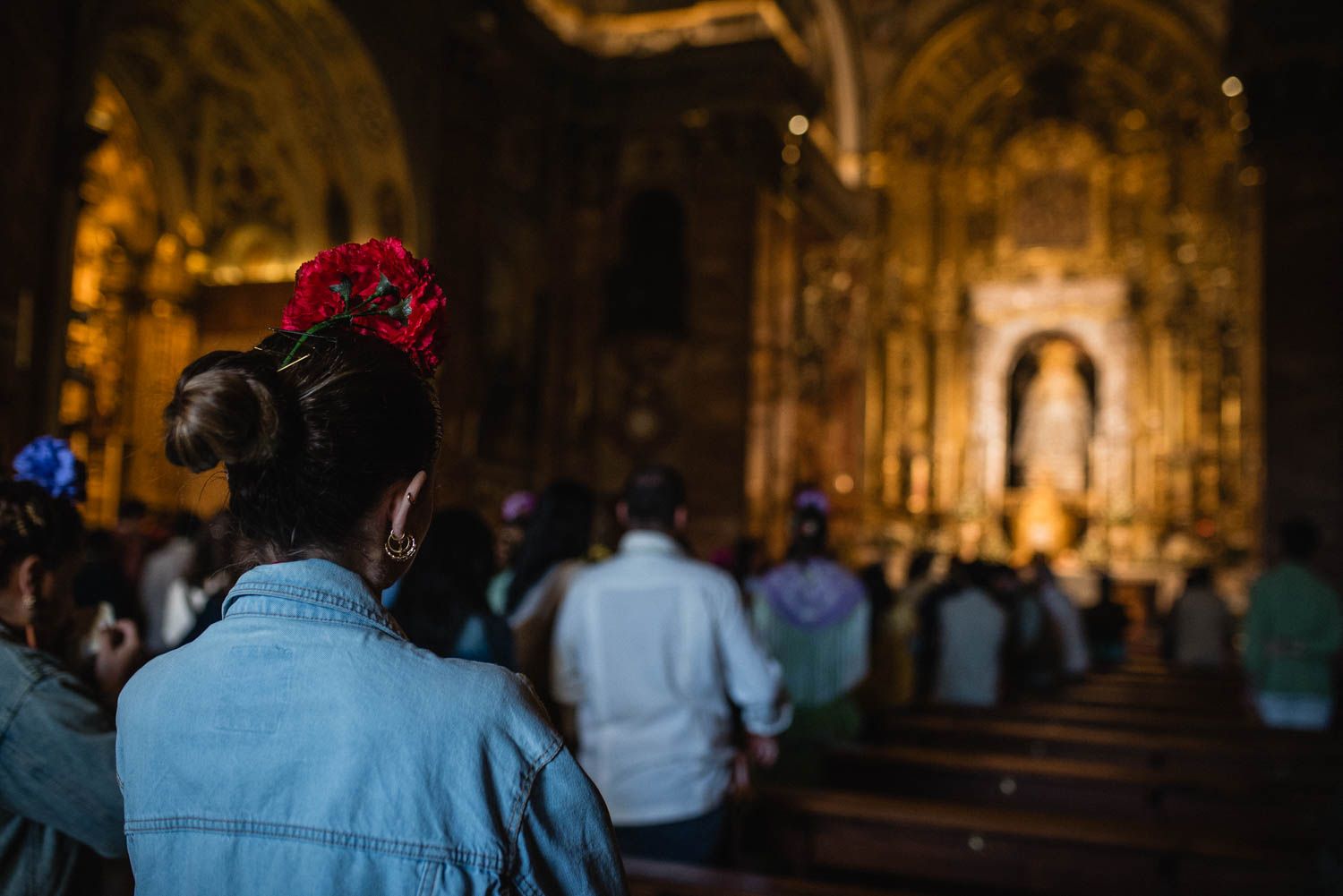 La salida de la Hermandad del Rocío de la Macarena, en imágenes