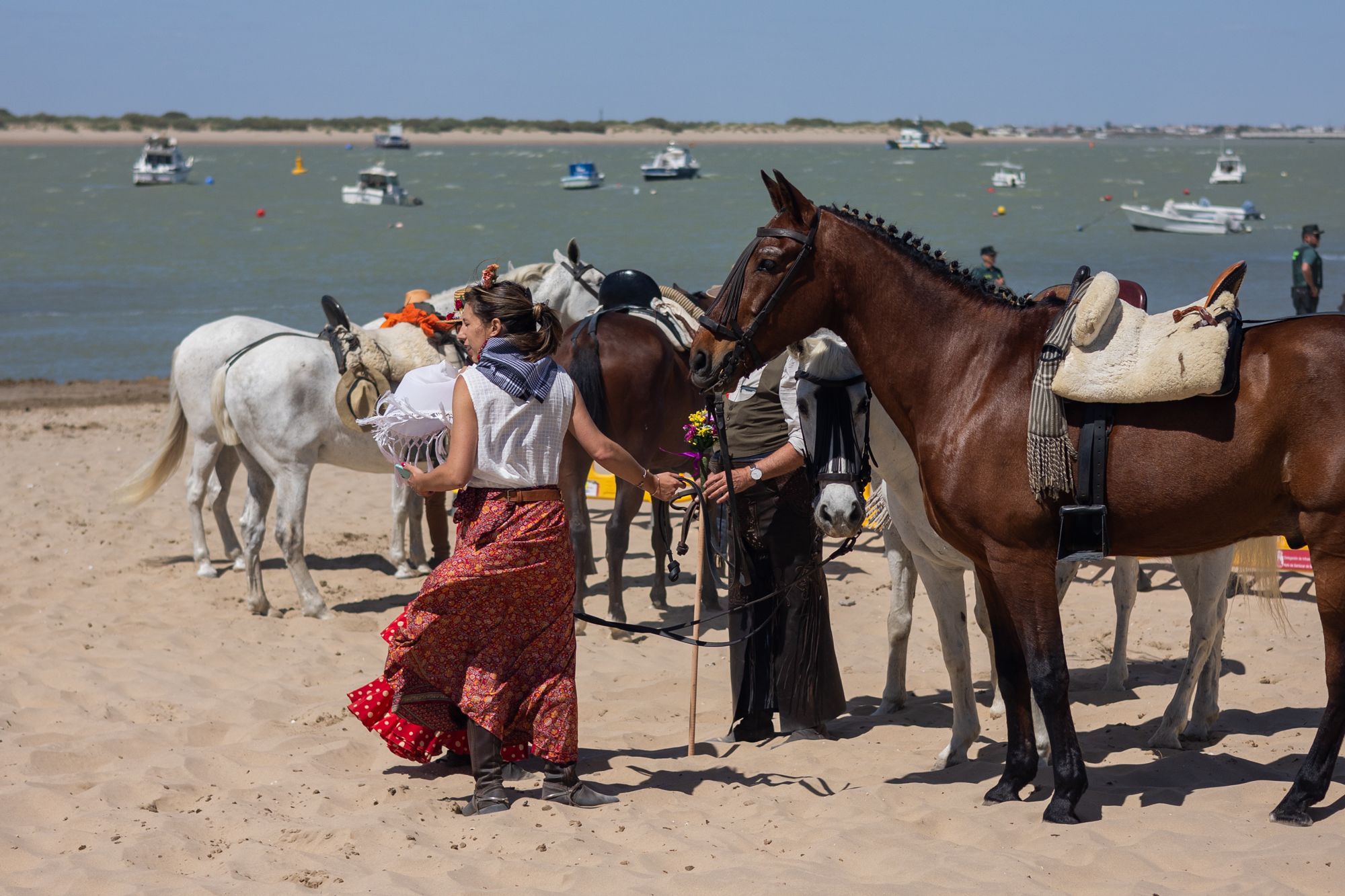 La hermandad del Rocío de Jerez llega a Malandar