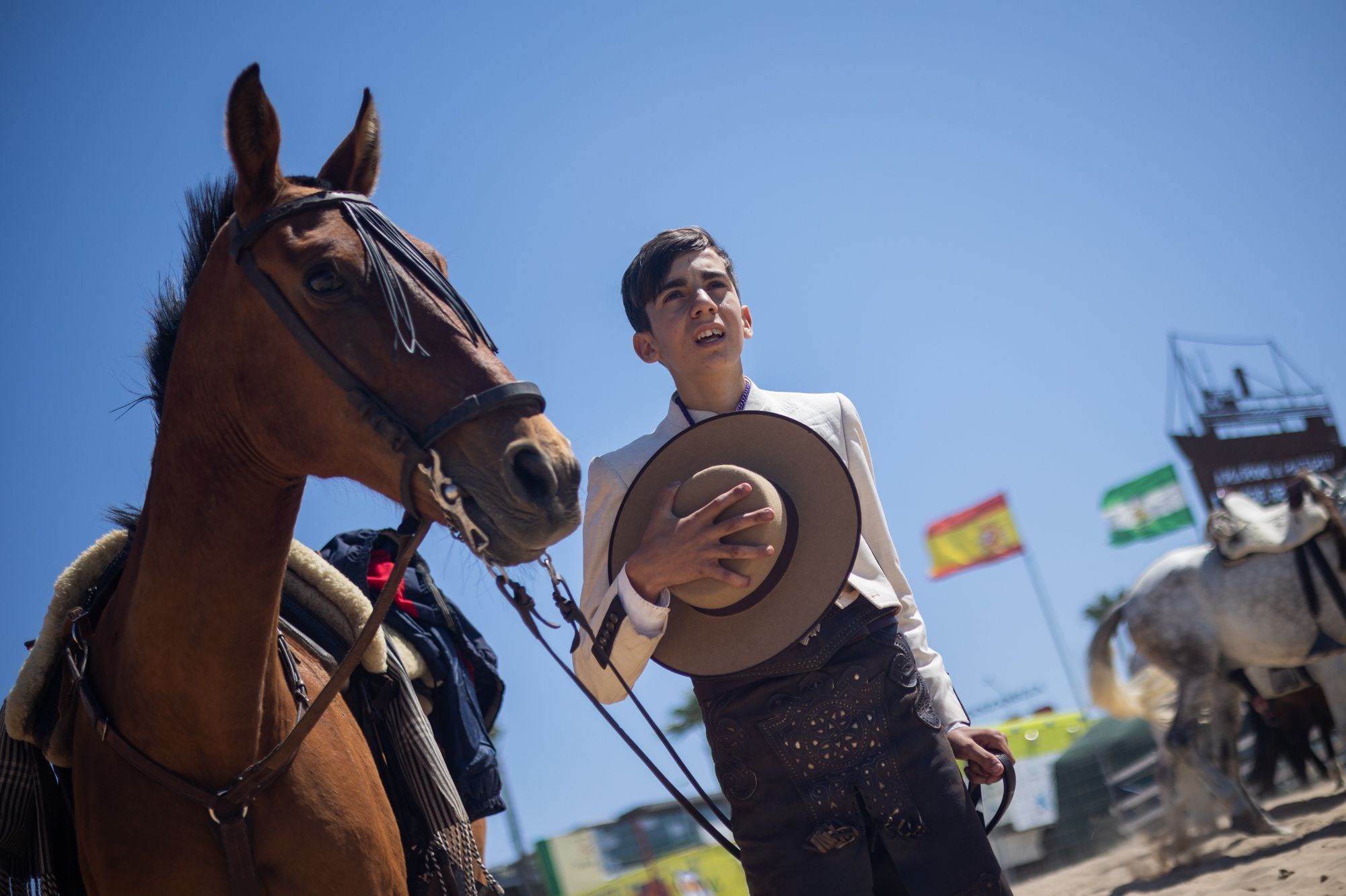 La hermandad del Rocío de Jerez llega a Malandar