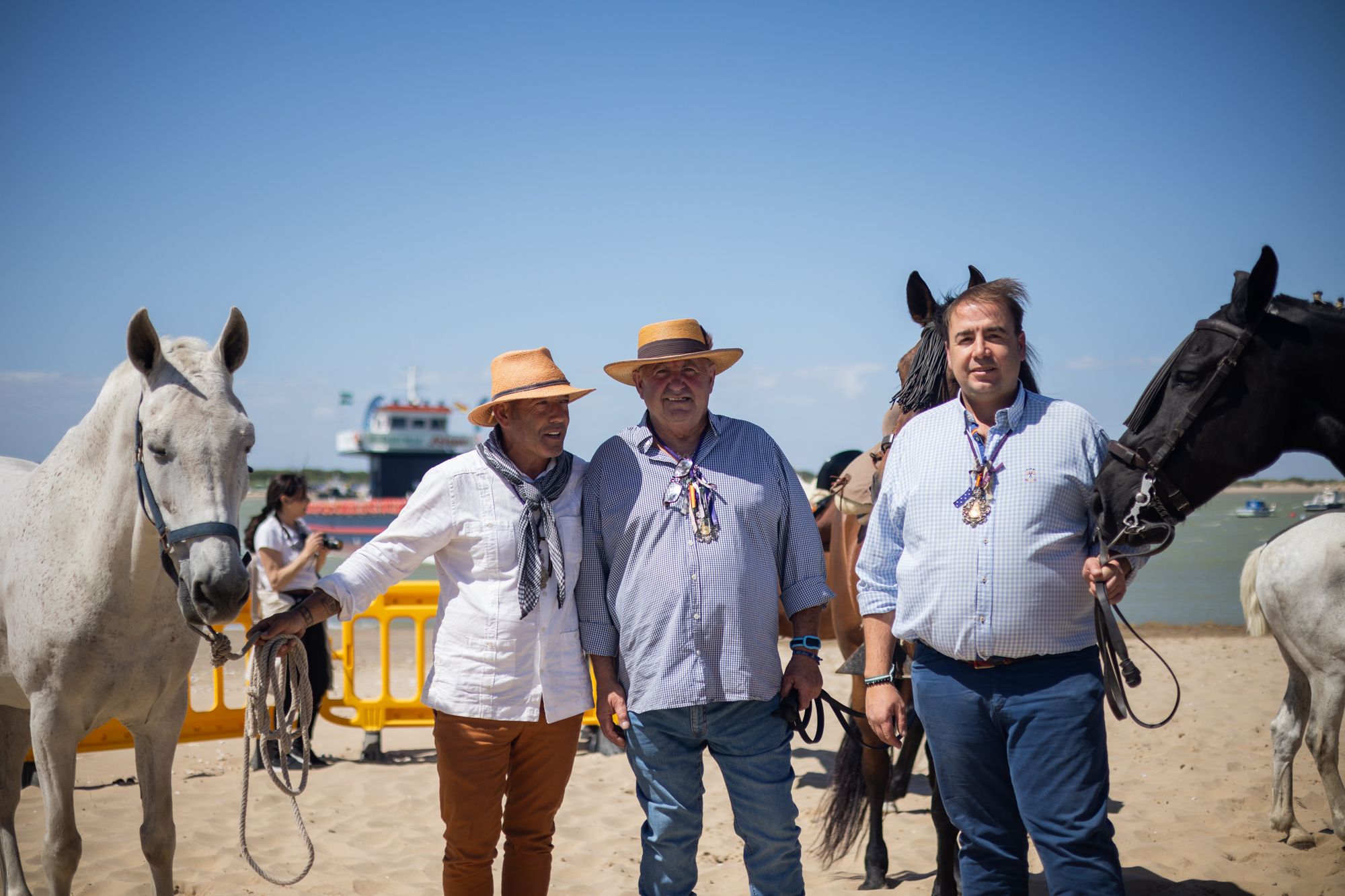 La hermandad del Rocío de Jerez llega a Malandar