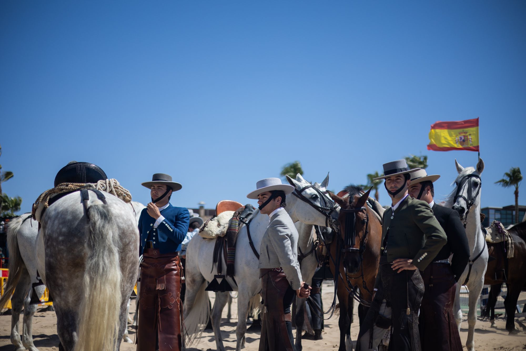La hermandad del Rocío de Jerez llega a Malandar