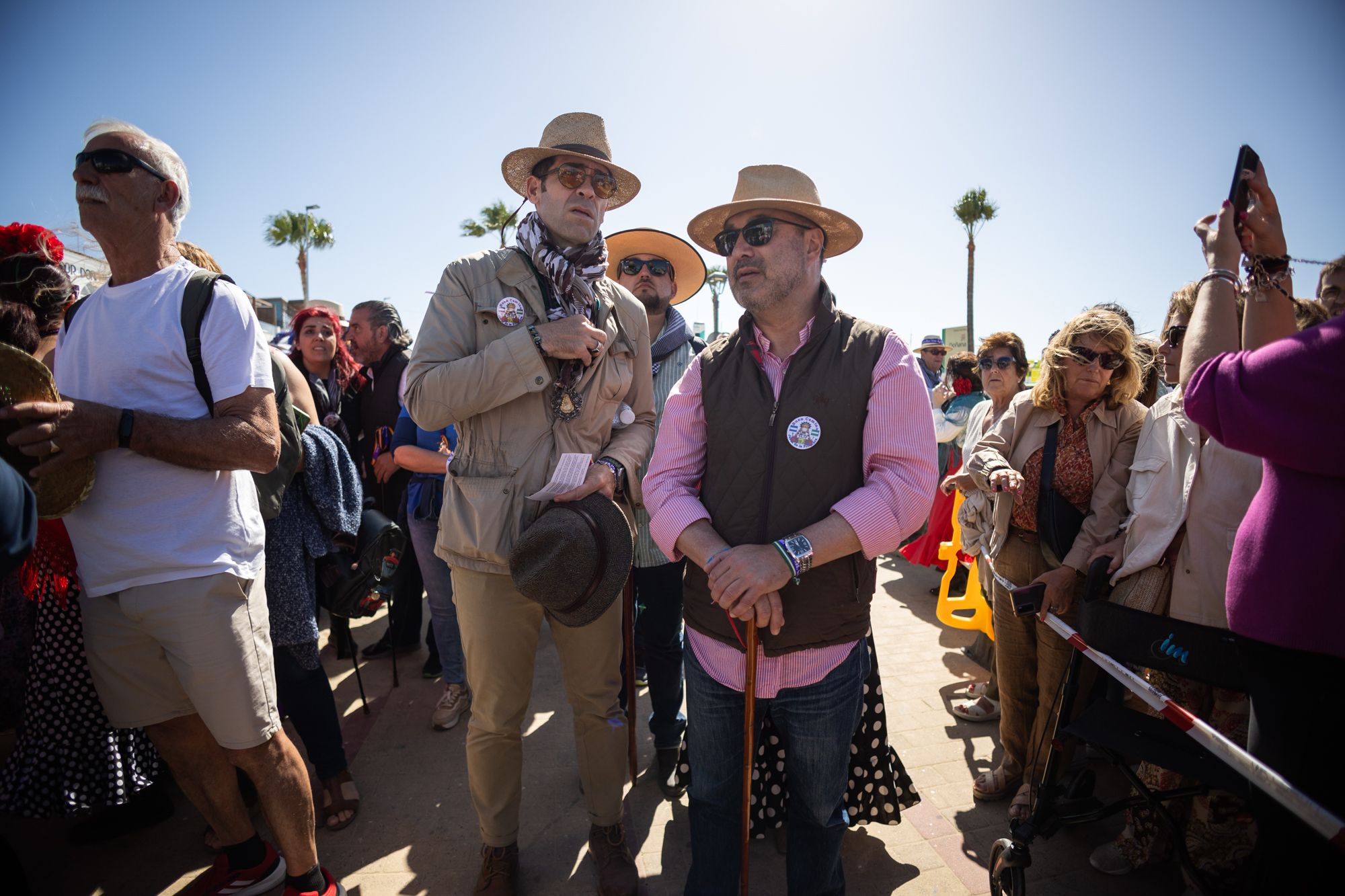 La hermandad del Rocío de Jerez llega a Malandar