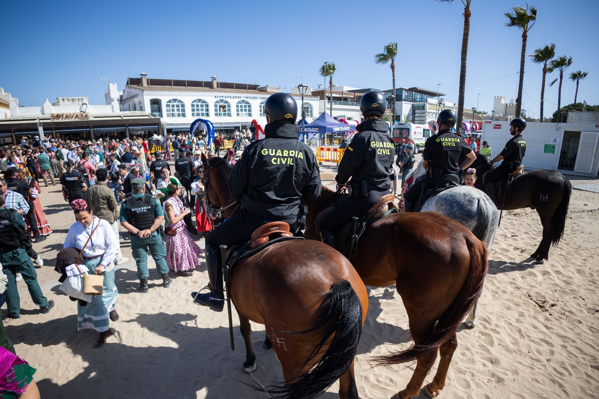 La hermandad del Rocío de Jerez llega a Malandar