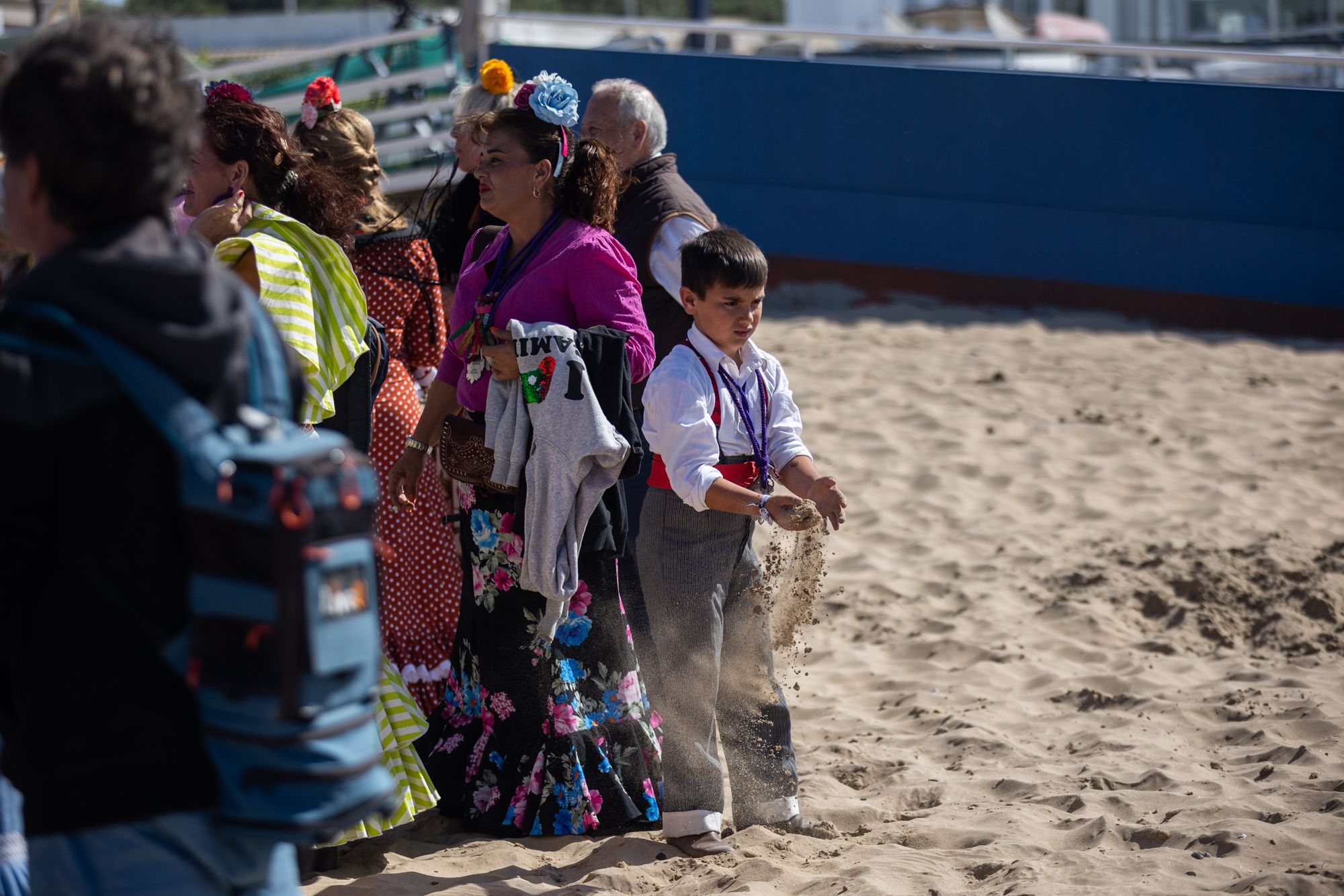 La hermandad del Rocío de Jerez llega a Malandar
