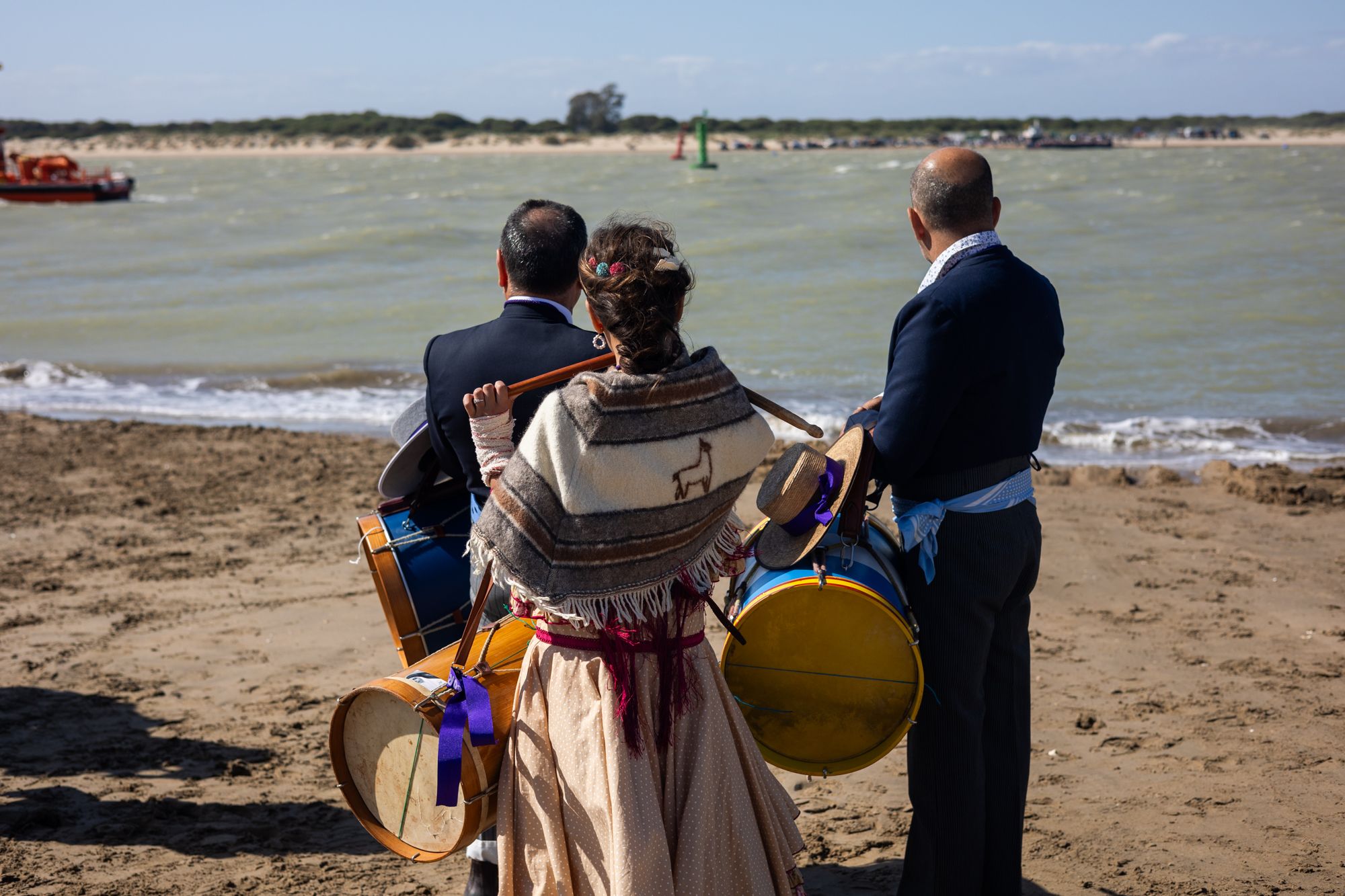 La hermandad del Rocío de Jerez llega a Malandar