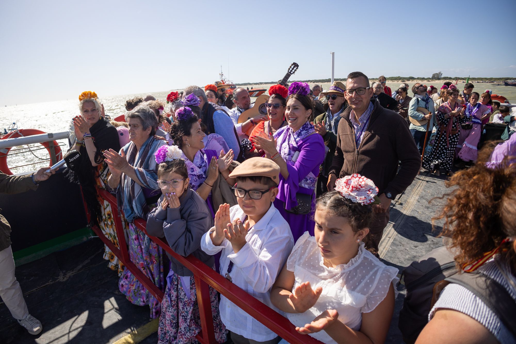 La hermandad del Rocío de Jerez llega a Malandar