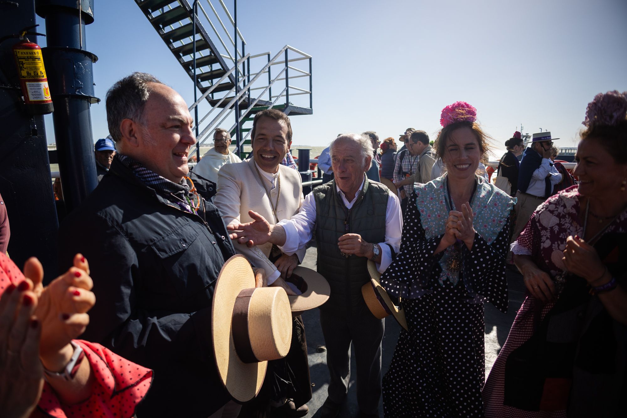 La hermandad del Rocío de Jerez llega a Malandar