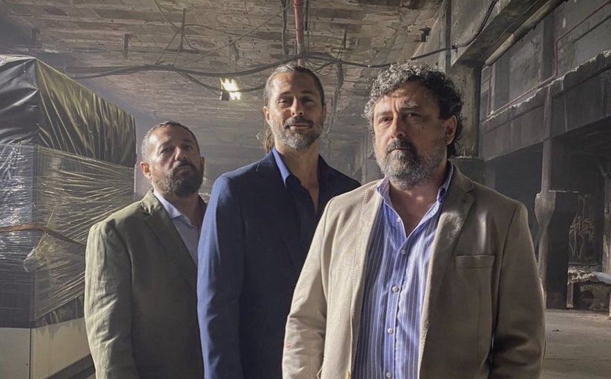 Pepón Nieto, Hugo Silva y Paco Tous, protagonistas de 'Los hombres de Paco'.