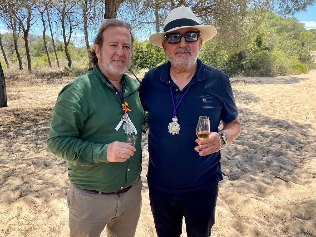 Manuel Alba y Carlos Vega, director comercial de lavozdelsur.es.