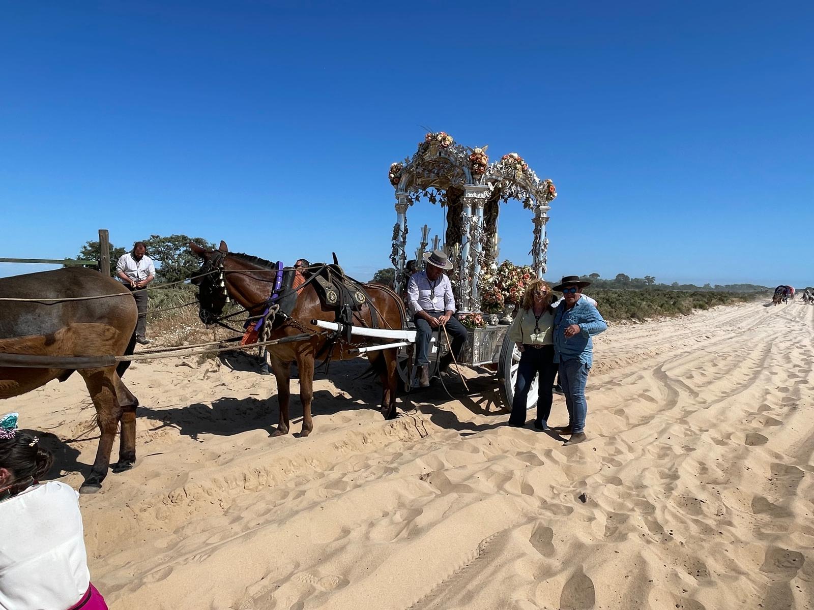 De camino a la aldea.