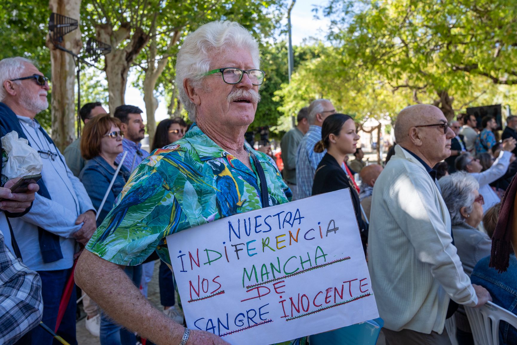 Así ha sido el acto de campaña de Zapatero y Ribera para las europeas en Cádiz.