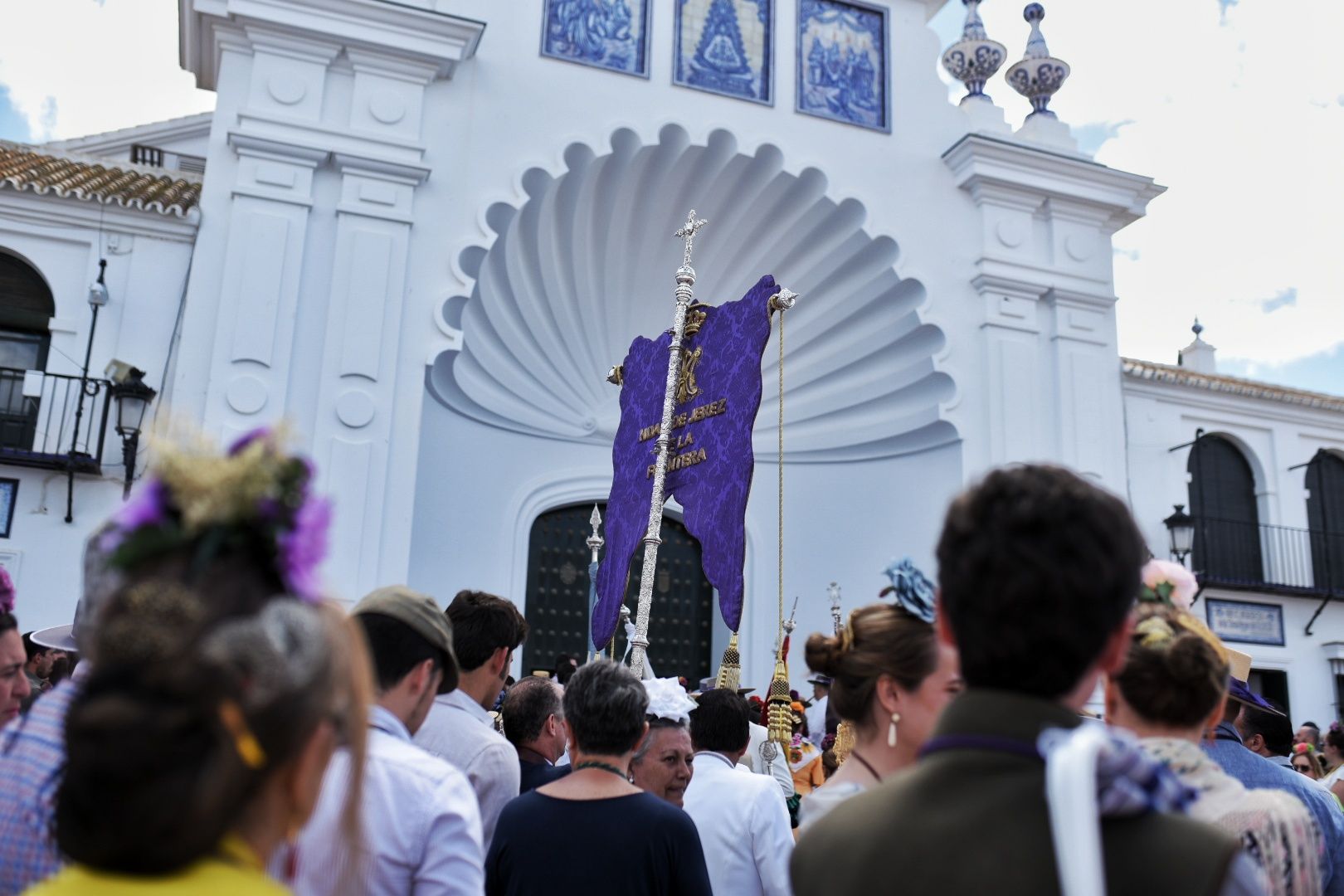 Domingo de Romería de la Hermandad de Jerez en El Rocío.