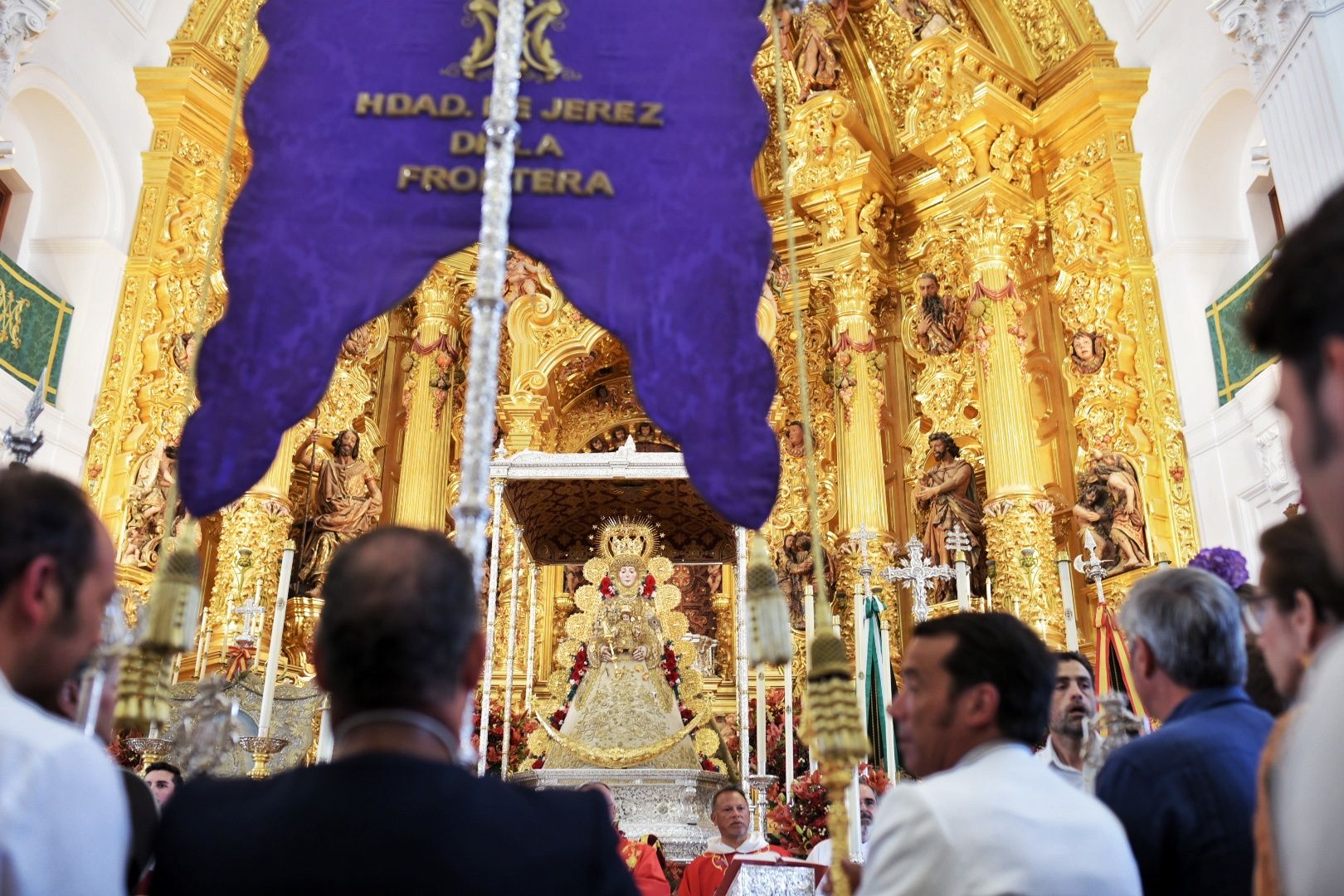 Domingo de Romería de la Hermandad de Jerez en El Rocío.