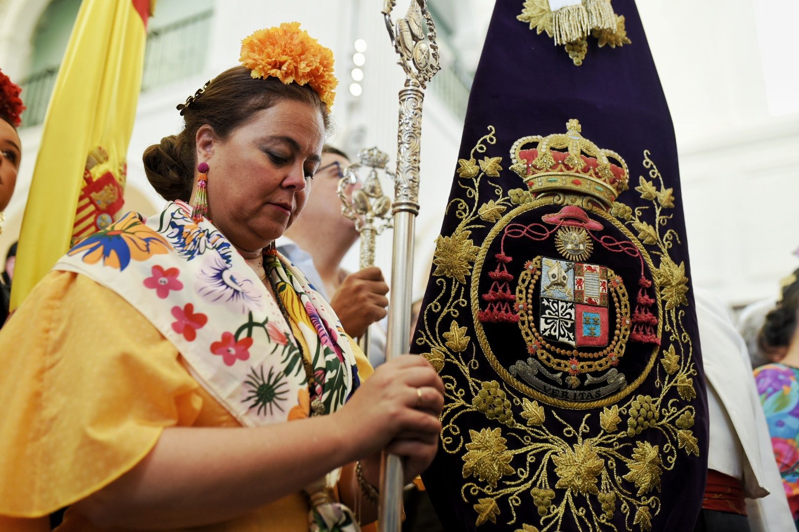 Domingo de Romería de la Hermandad de Jerez en El Rocío.