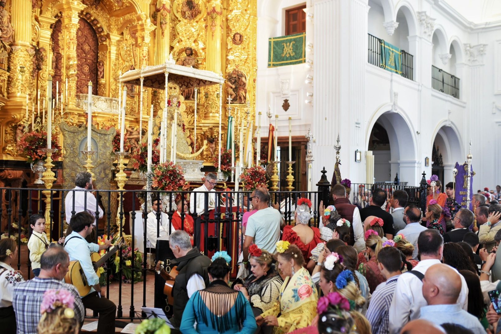 Domingo de Romería de la Hermandad de Jerez en El Rocío.