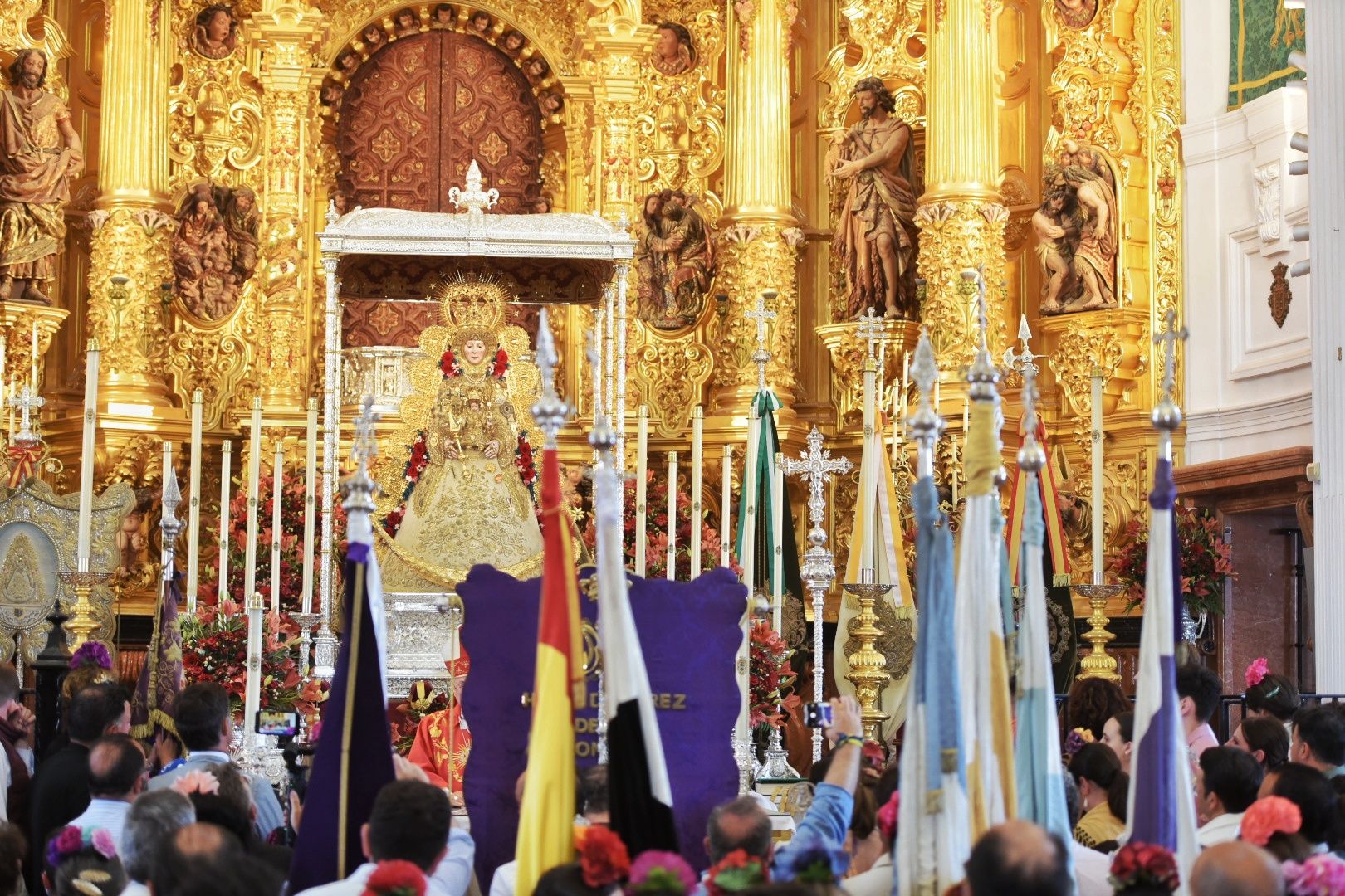 Domingo de Romería de la Hermandad de Jerez en El Rocío.