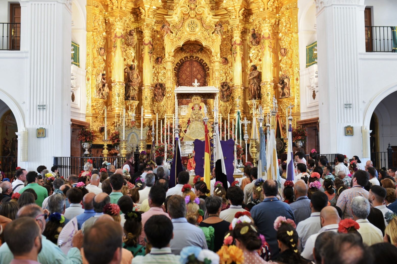 Domingo de Romería de la Hermandad de Jerez en El Rocío.