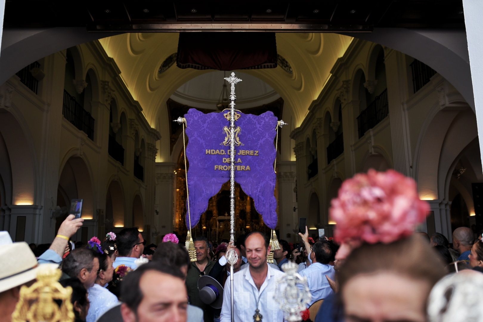 Domingo de Romería de la Hermandad de Jerez en El Rocío.