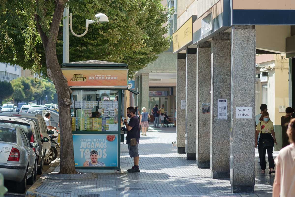 Un kiosco de la ONCE en un municipio andaluz. Autor: Manu García