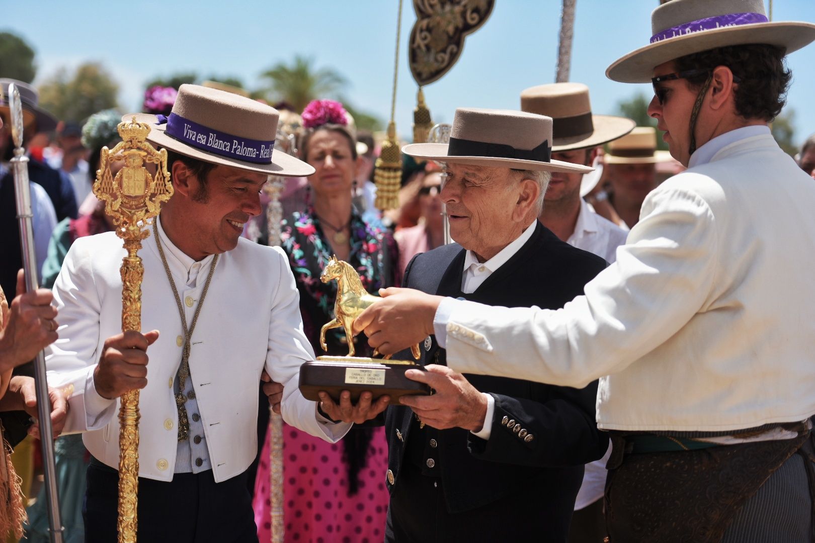 Domingo de Romería de la Hermandad de Jerez en El Rocío.