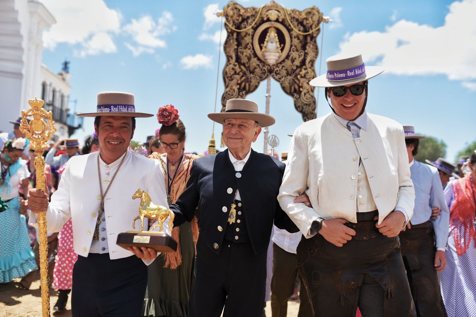 Domingo de Romería de la Hermandad de Jerez en El Rocío.