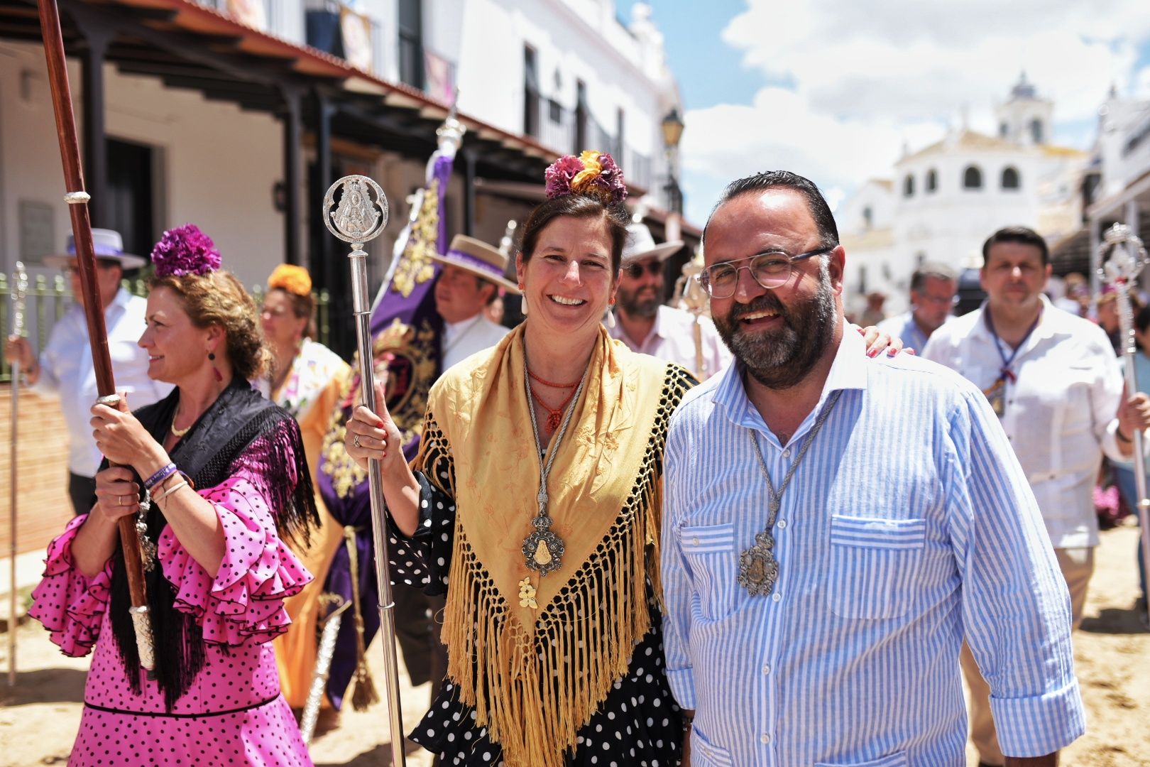 Domingo de Romería de la Hermandad de Jerez en El Rocío.