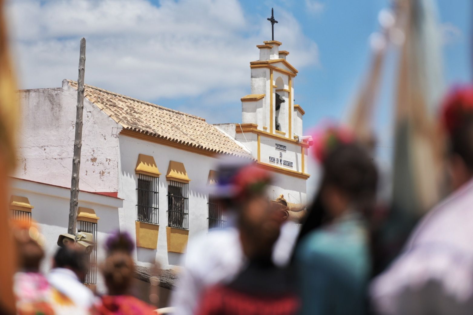 Domingo de Romería de la Hermandad de Jerez en El Rocío.