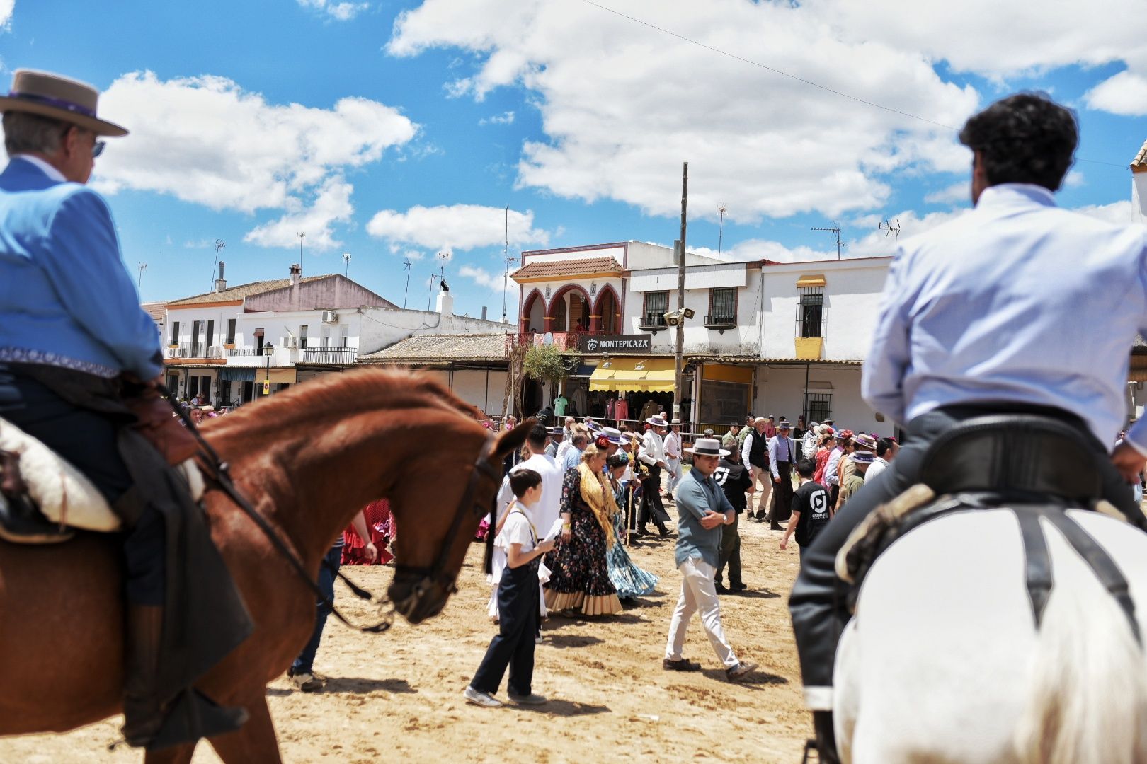 Domingo de Romería de la Hermandad de Jerez en El Rocío.