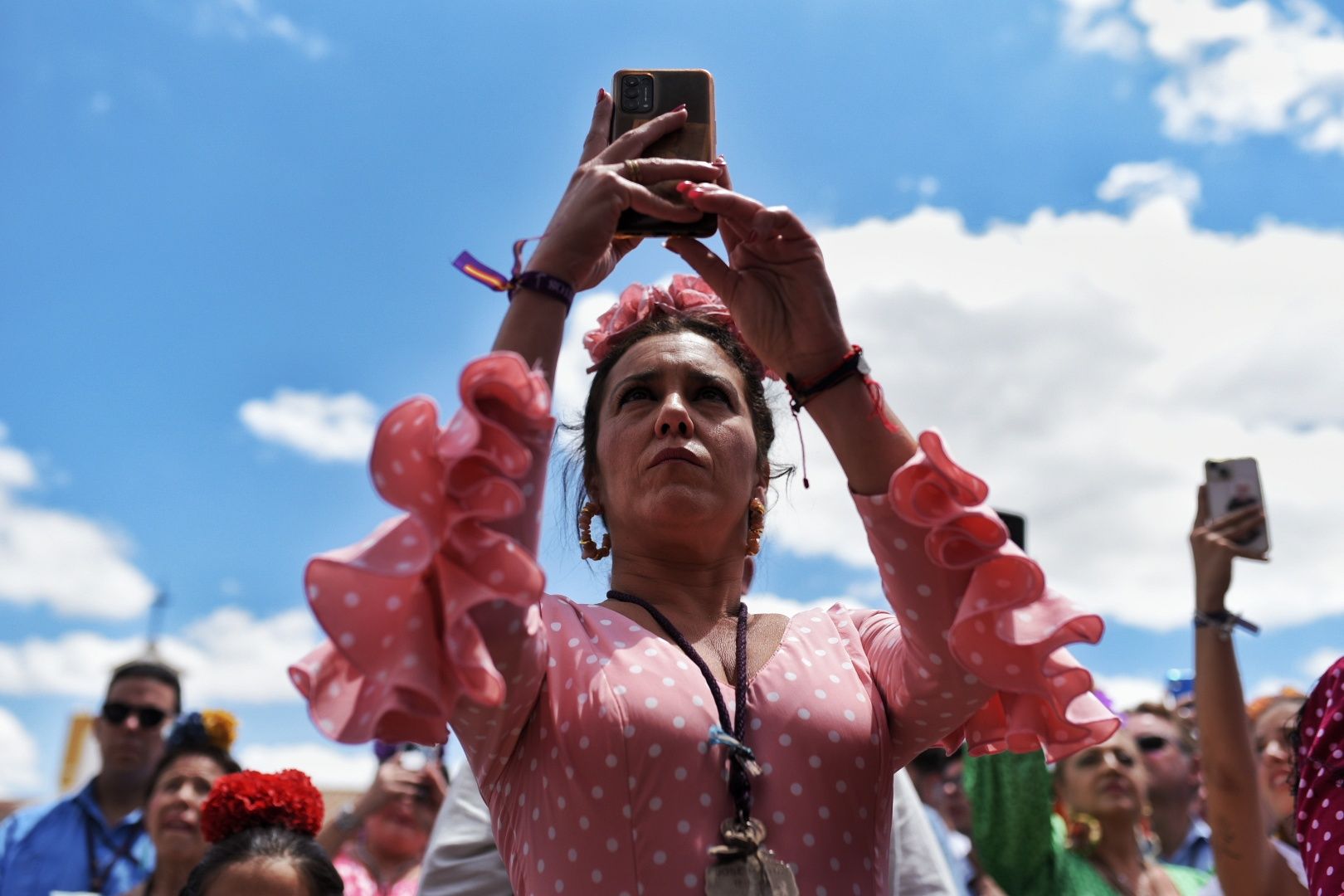 Domingo de Romería de la Hermandad de Jerez en El Rocío.